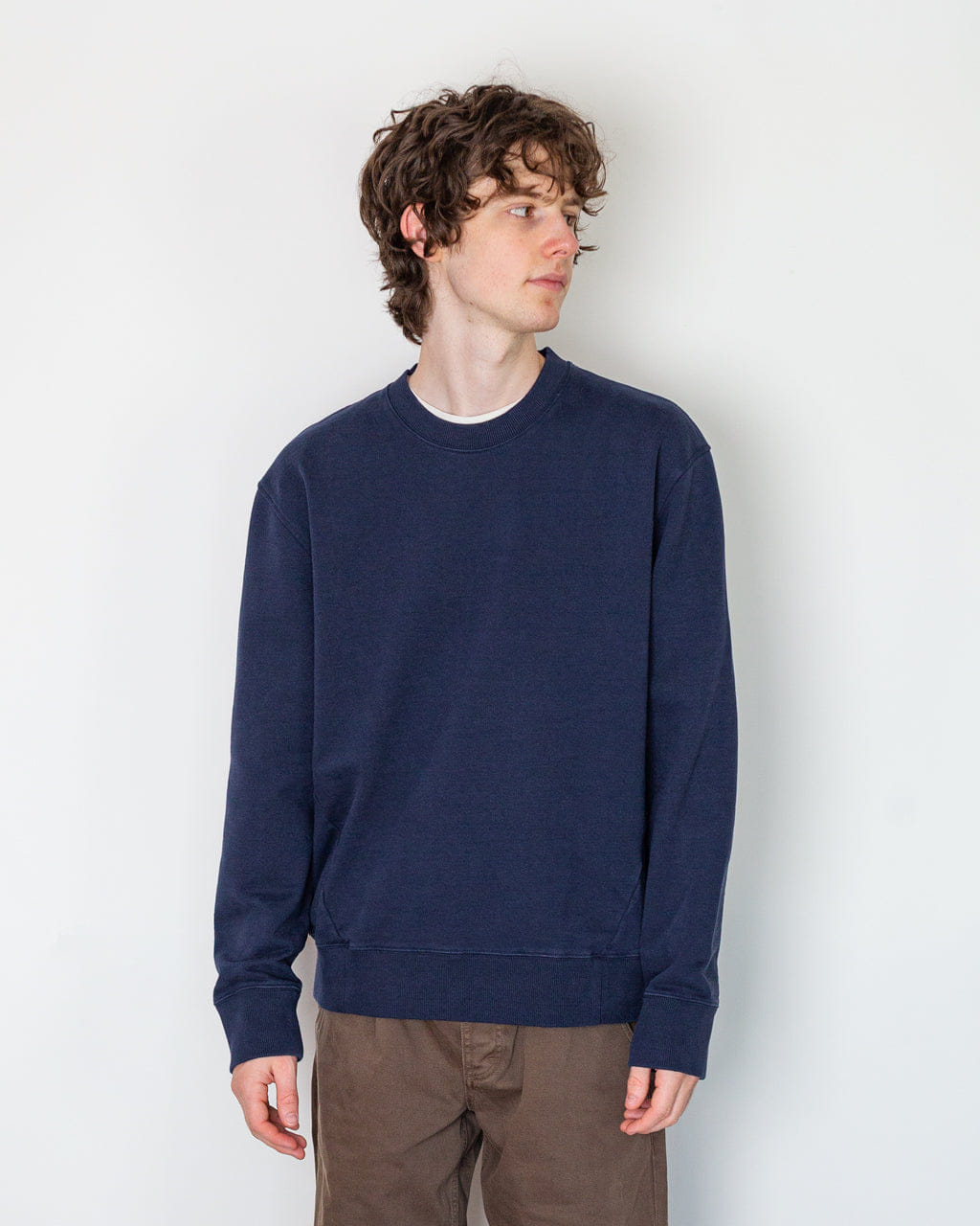 Folk Anniversary Sweat - Navy