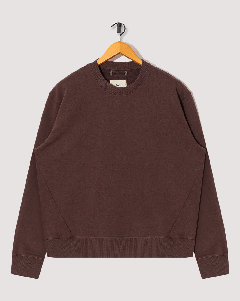 Folk Anniversary Sweat - Espresso