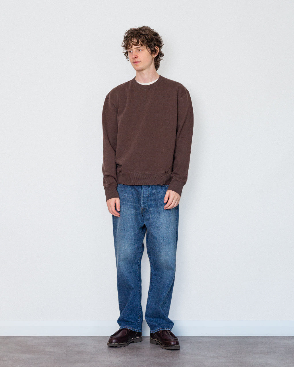 Folk Anniversary Sweat - Espresso