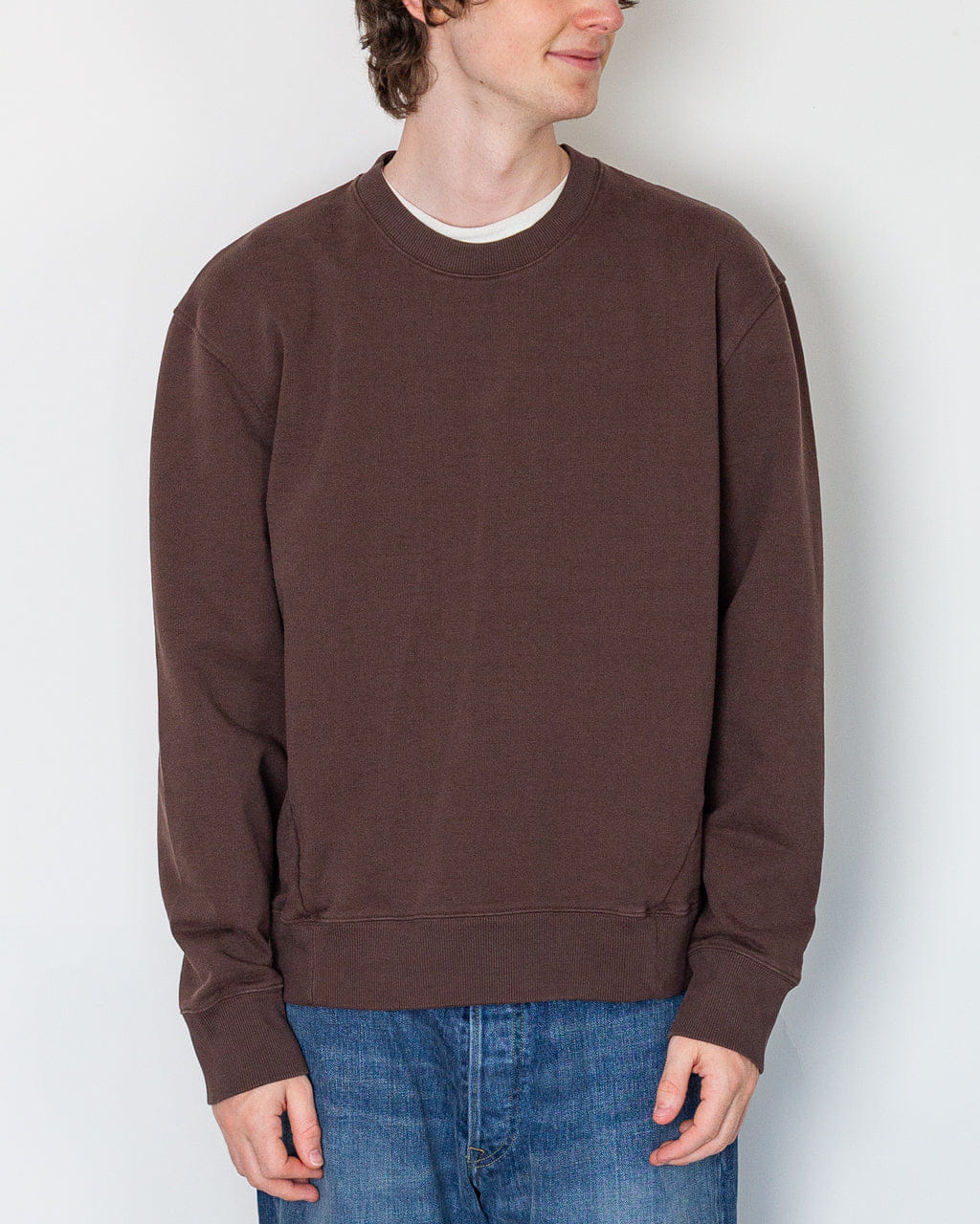 Folk Anniversary Sweat - Espresso