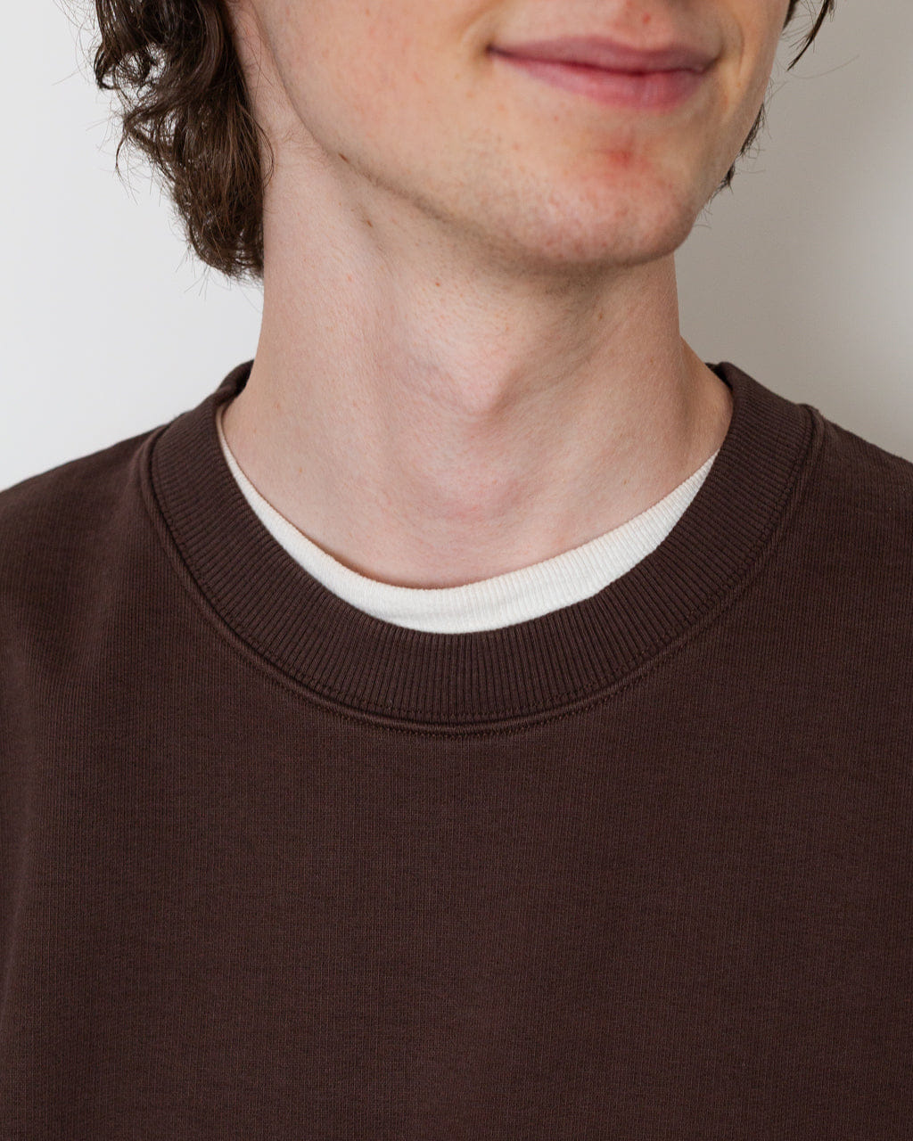 Folk Anniversary Sweat - Espresso