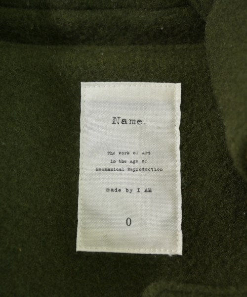 Name. Duffle coats