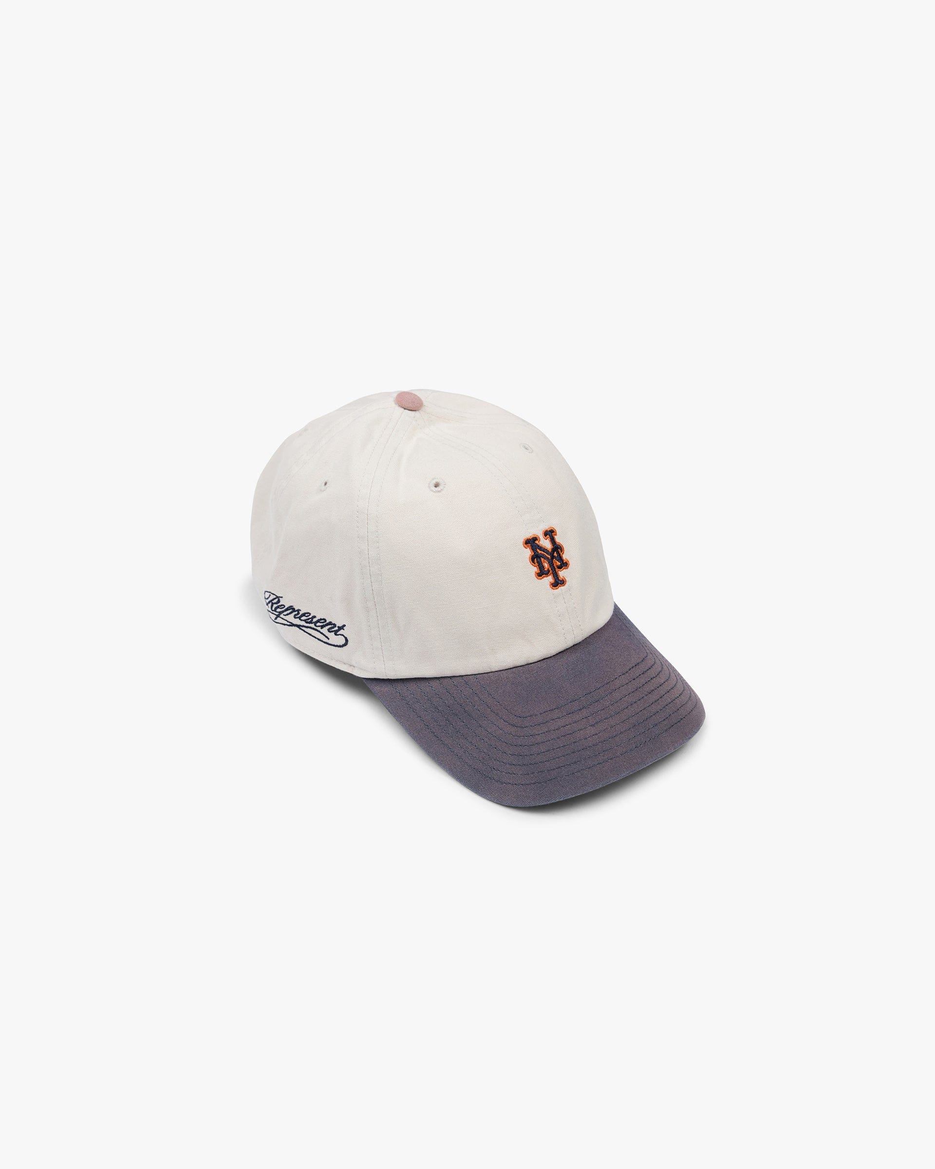 Exclusives Represent x 47 Mini New York Mets Cap - Off White Navy