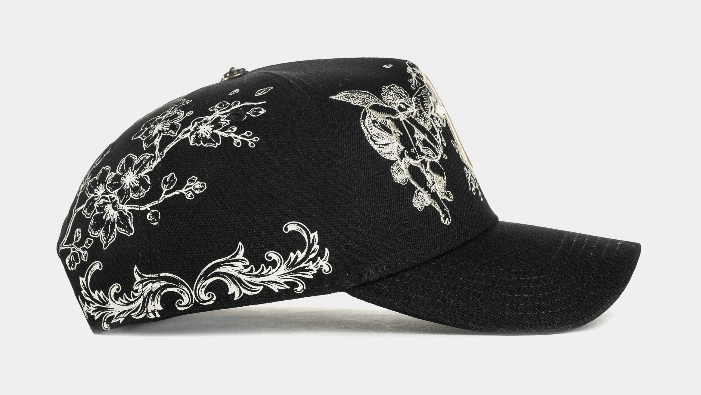 Original SIN Angels Snapback Mens Hat (Black/Cream)