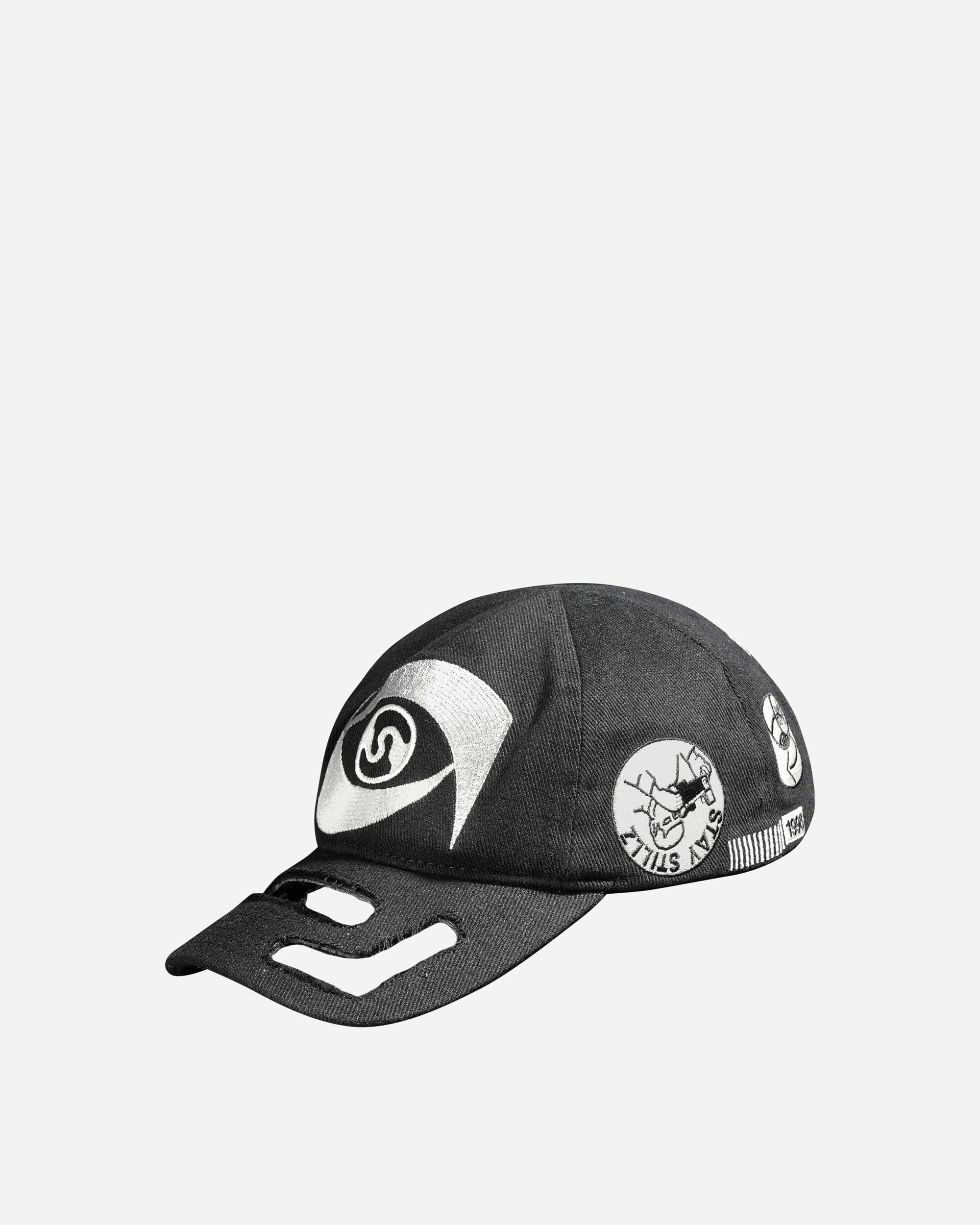Stillz Cut - Out Embroidered Cap Black