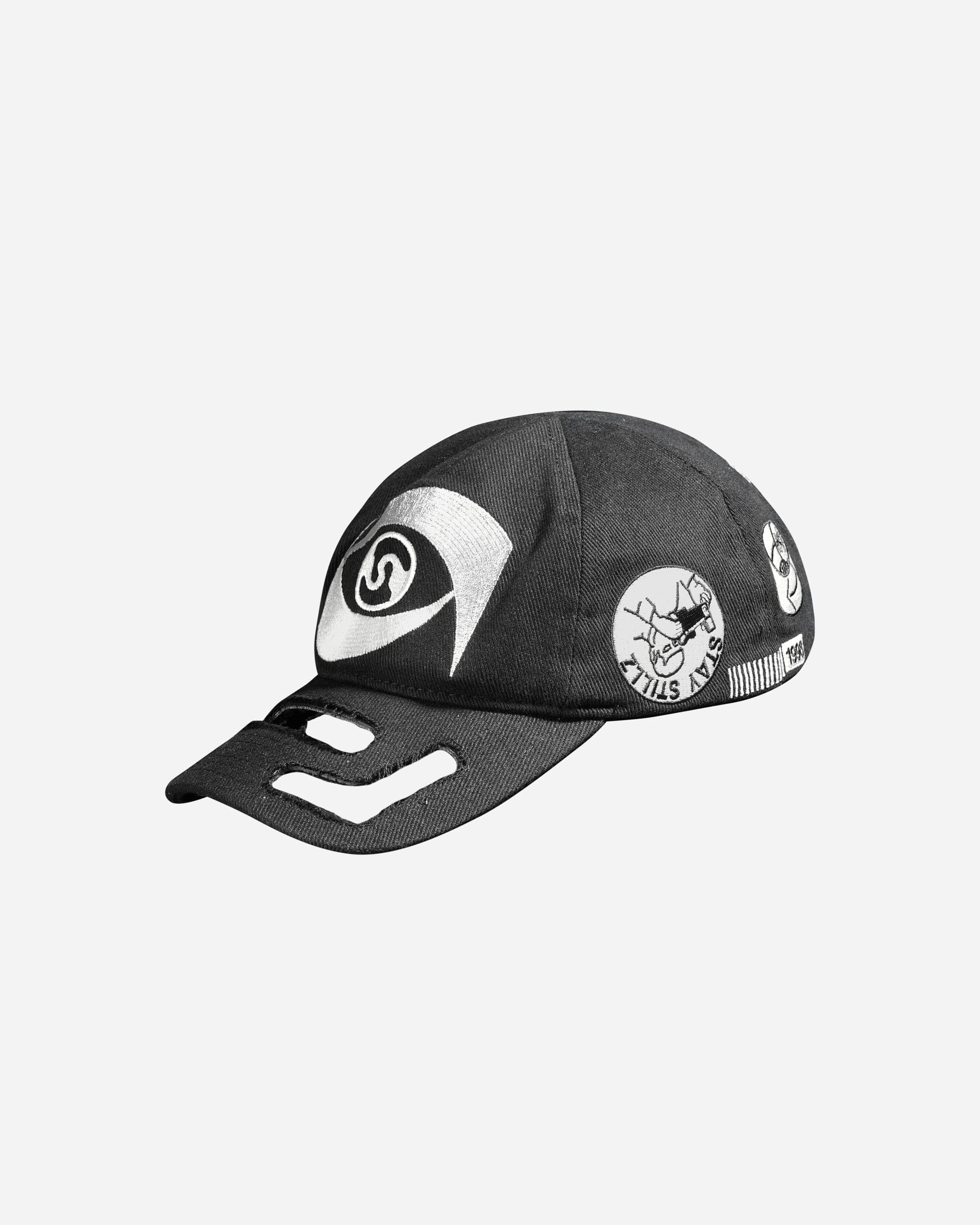 Stillz Cut - Out Embroidered Cap Black