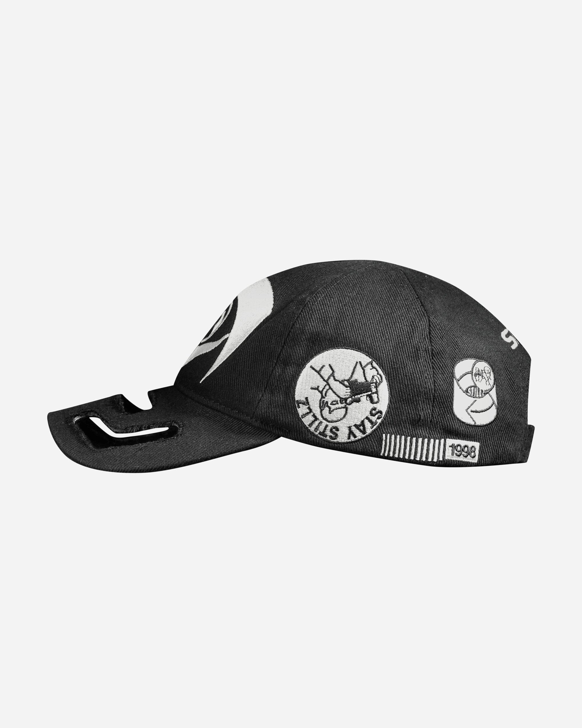 Stillz Cut - Out Embroidered Cap Black