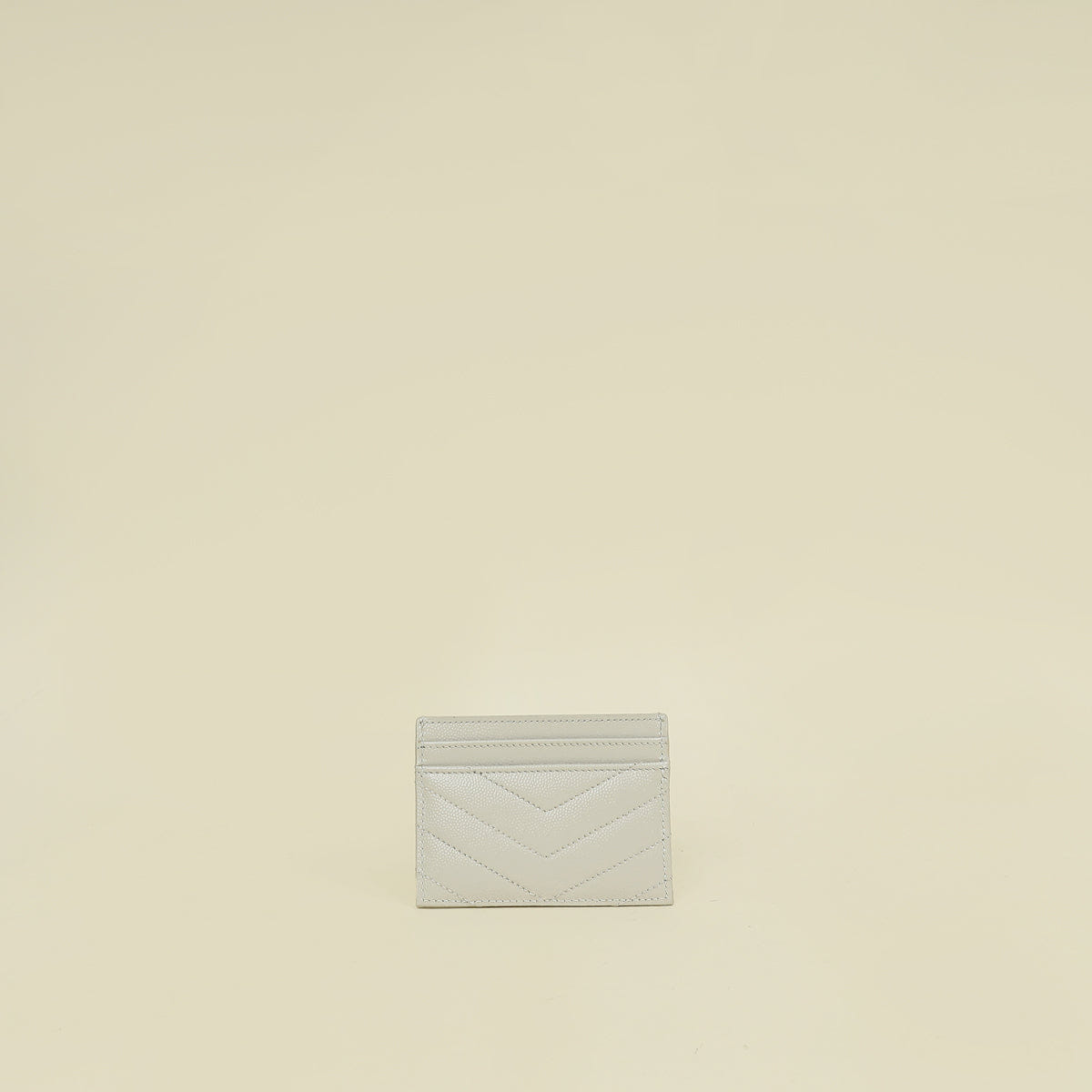 YSL Vintage Blanc Cassandre Card Case