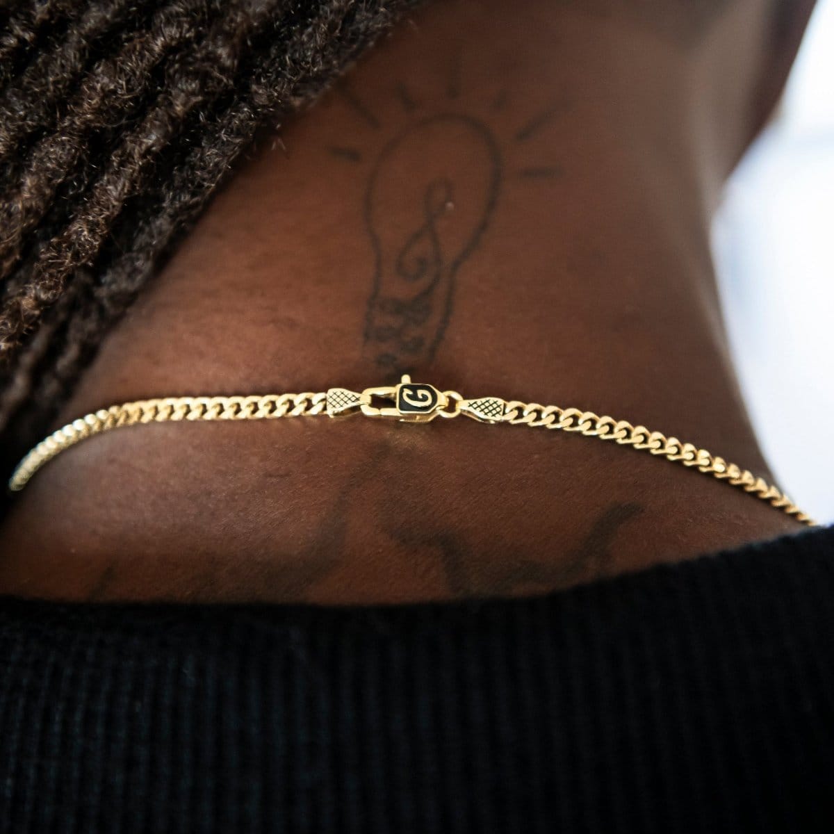 GLD PROMO SETS Micro Cuban Chain + Bracelet Bundle in Yellow Gold - 3 mm
