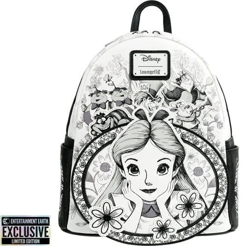 Loungefly Alice in Wonderland Sketch Mini - Backpack - Entertainment Earth Exclusive