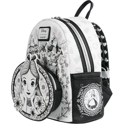 Loungefly Alice in Wonderland Sketch Mini - Backpack - Entertainment Earth Exclusive