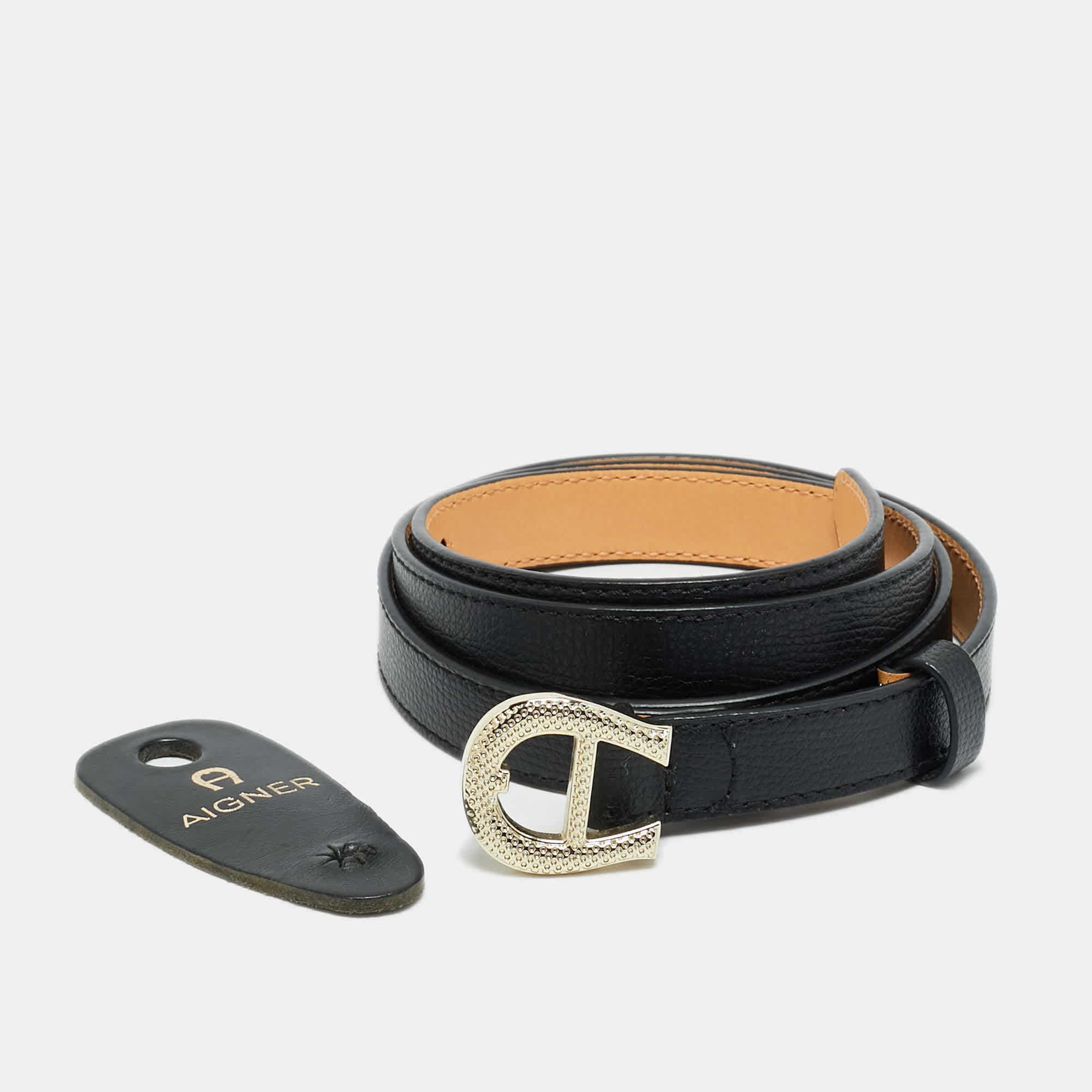 Aigner Logo Buckle