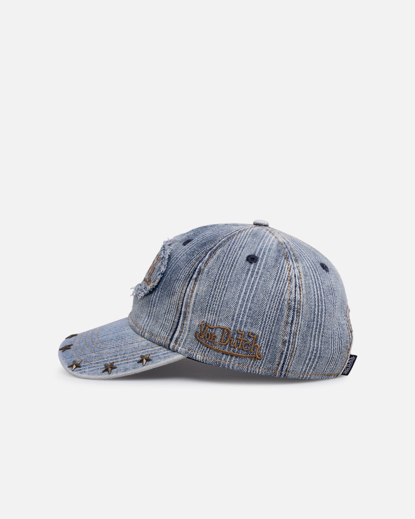 Von Dutch OG Stripes Denim Dad Strapback Denim
