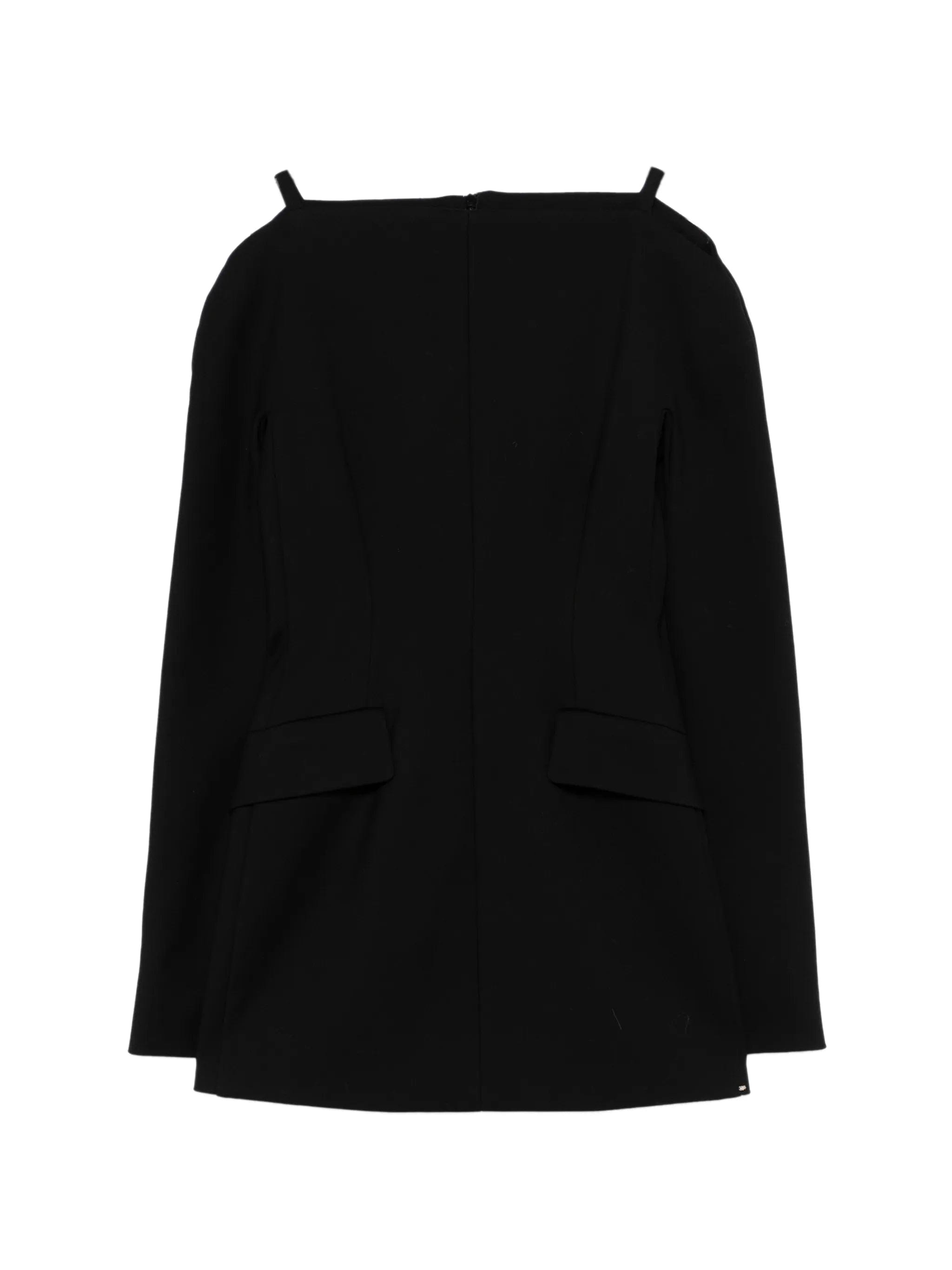 Sportmax Dakar boat - neck mini dress