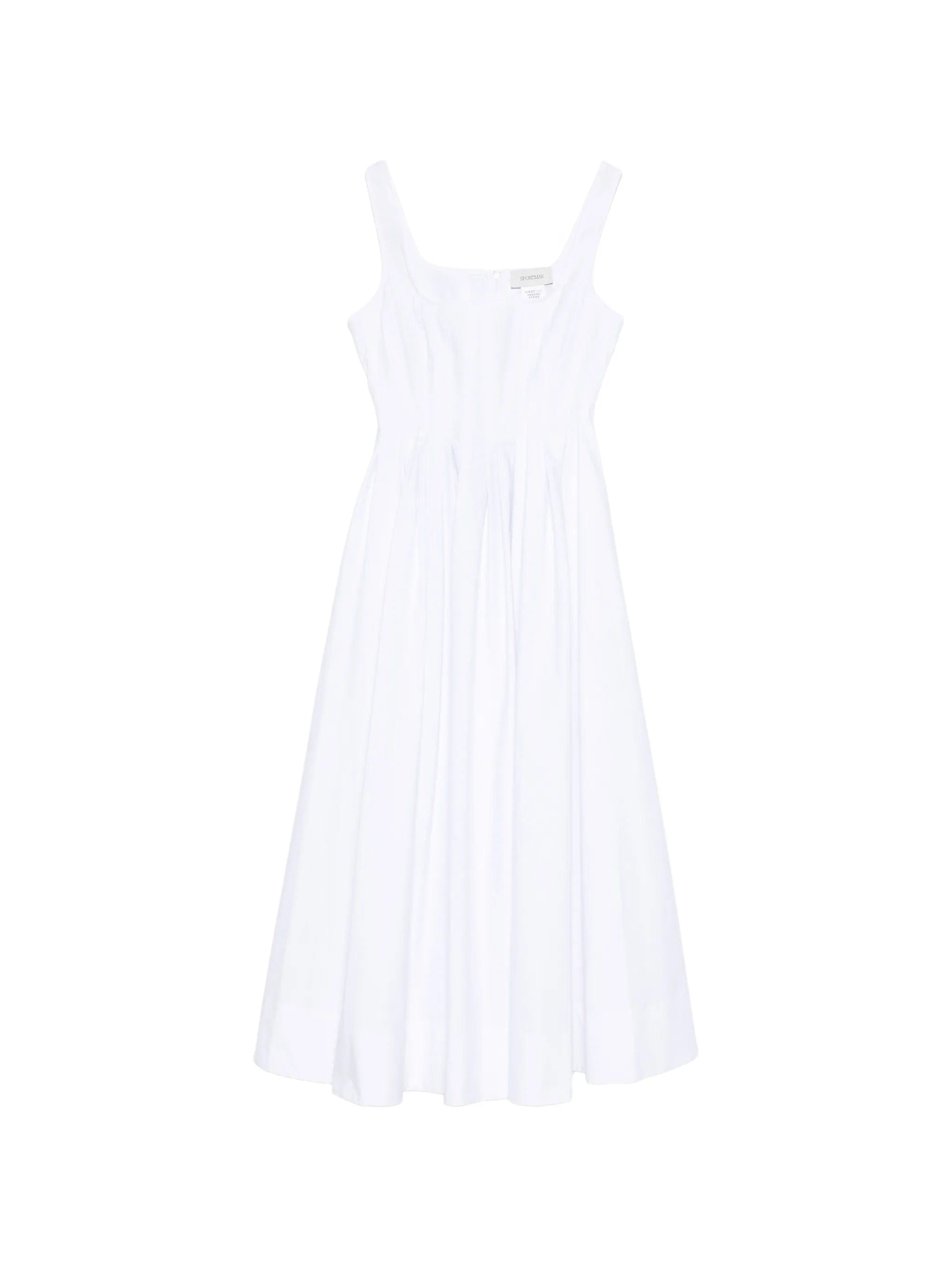 Sportmax Giro square - neck A - line maxi dress