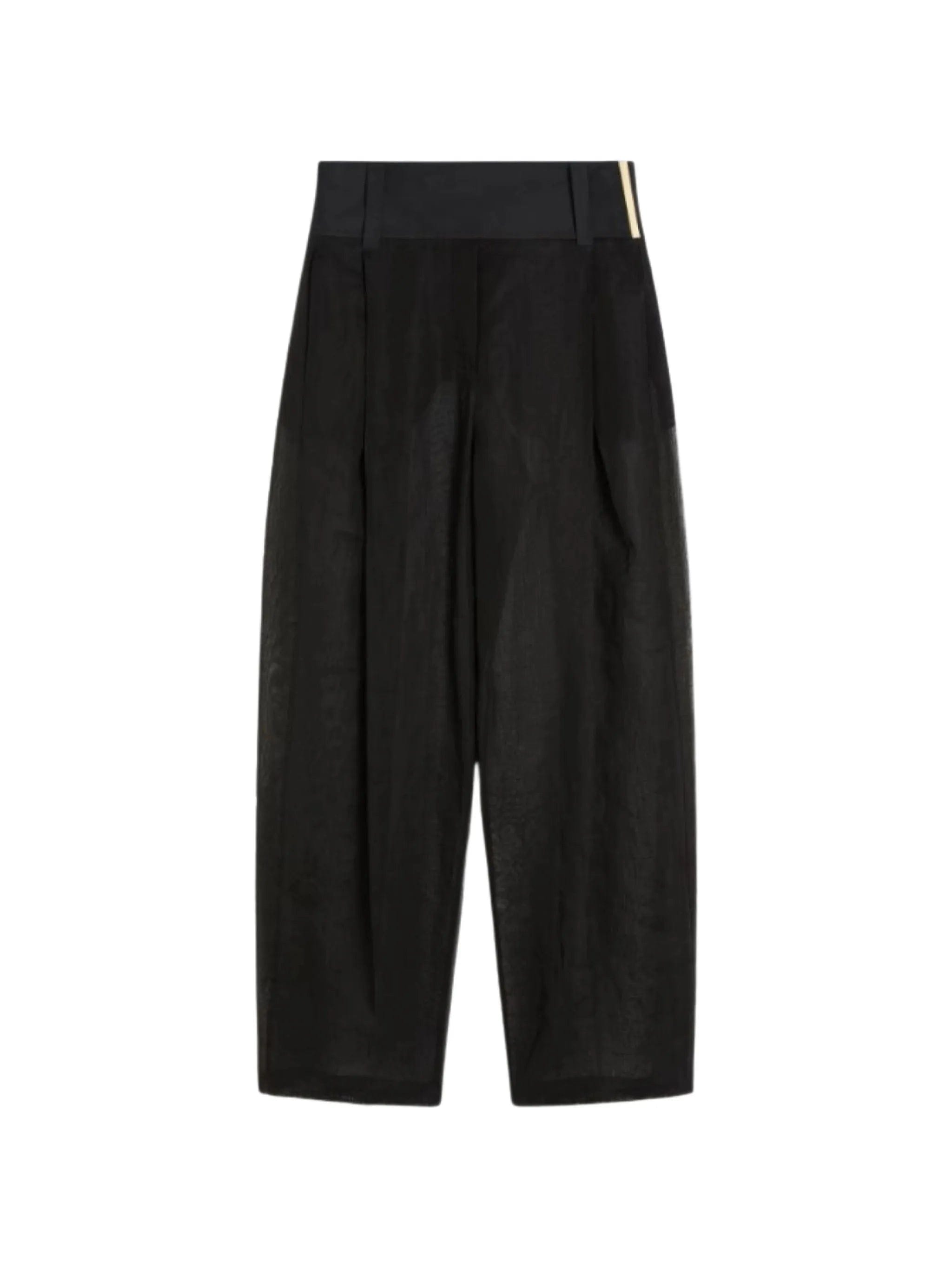 Sportmax Spsfavetta panel - detail trousers