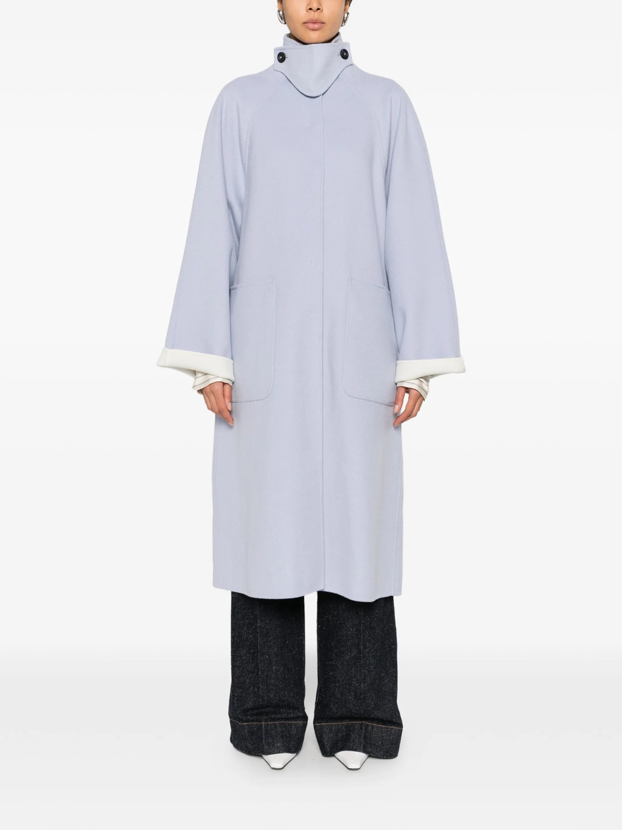 Sportmax button pockets coat