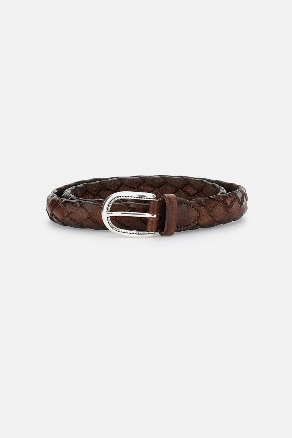 Alberto Luti CINTURA IN PELLE INTRECCIATA