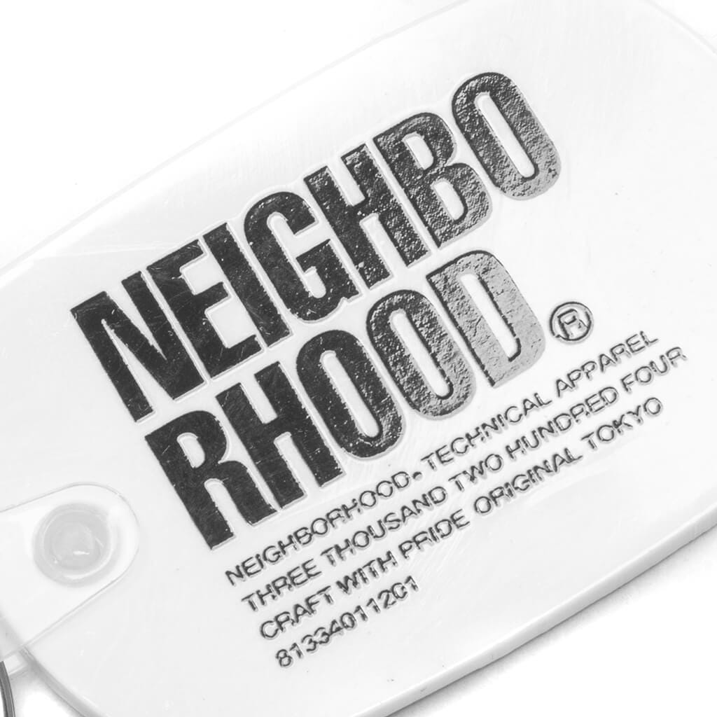 Neighborhood Rectangle . Key Holder - White