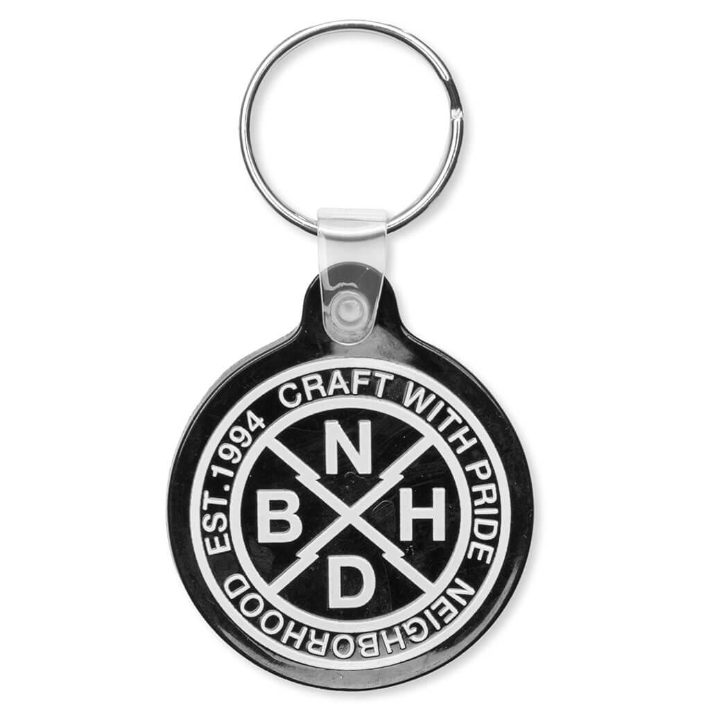 Neighborhood Rounded . Key Holder - Black