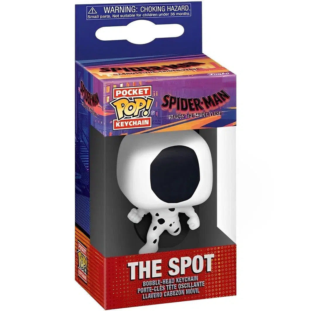Funko Spider - Man: Across The Spider - Verse - The Spot Bobble - Head Keychain - Funko - Pocket Pop! Keychain Series