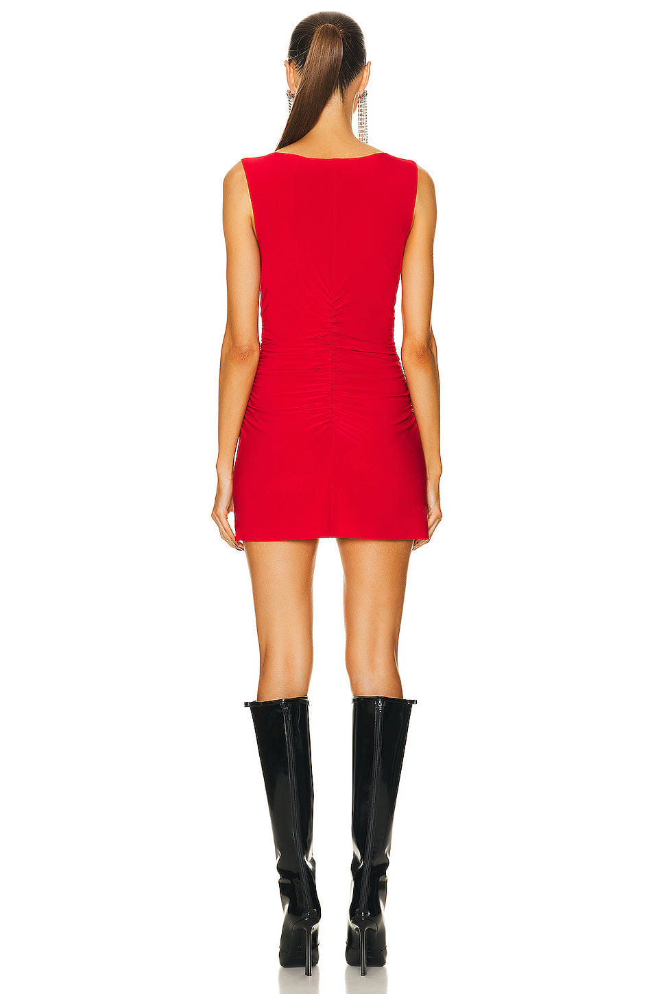 Norma Kamali Sleeveless Pickleball Mini Dress