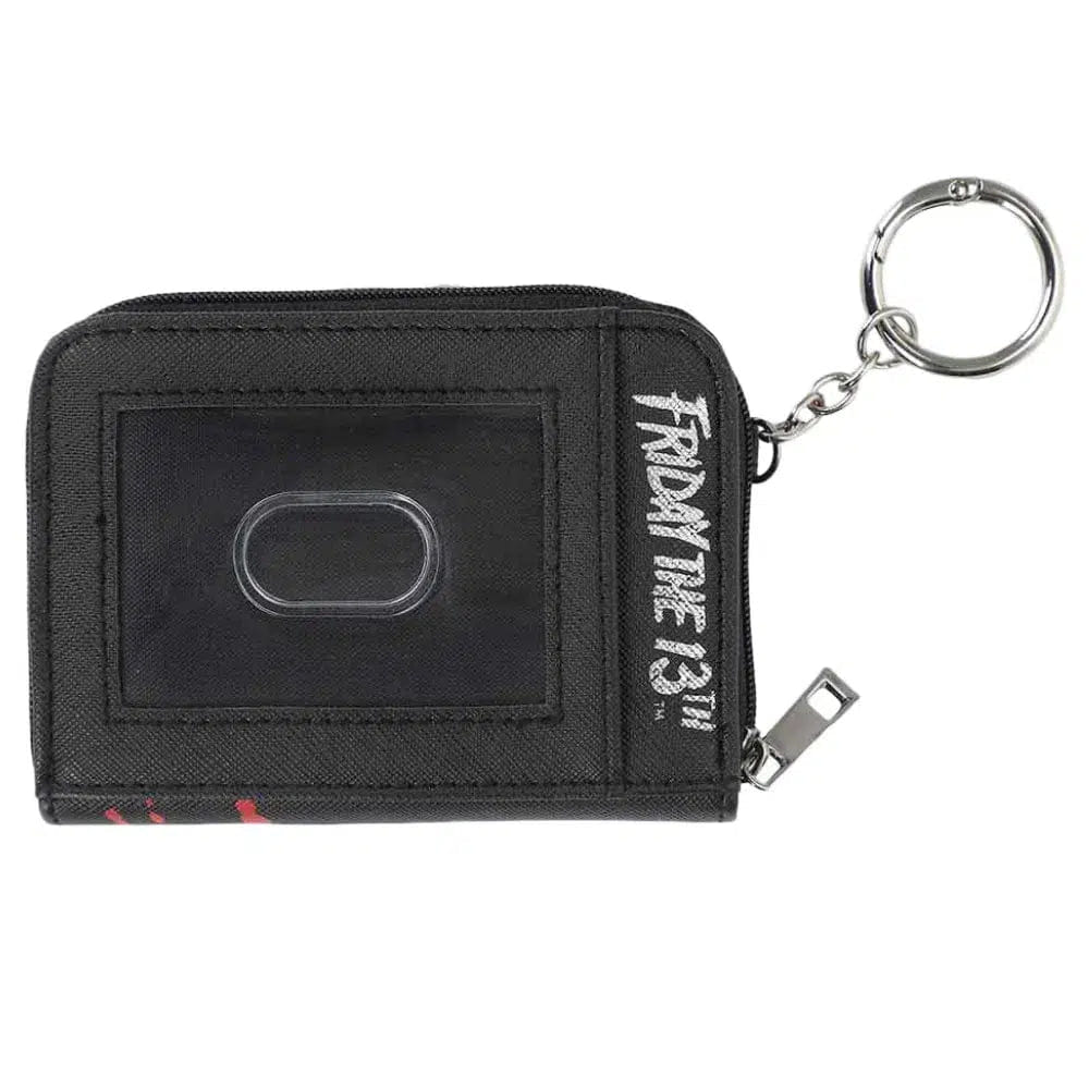 Bioworld Friday The 13th - Jason Mask Mini Wallet (Zip Around) - Bioworld
