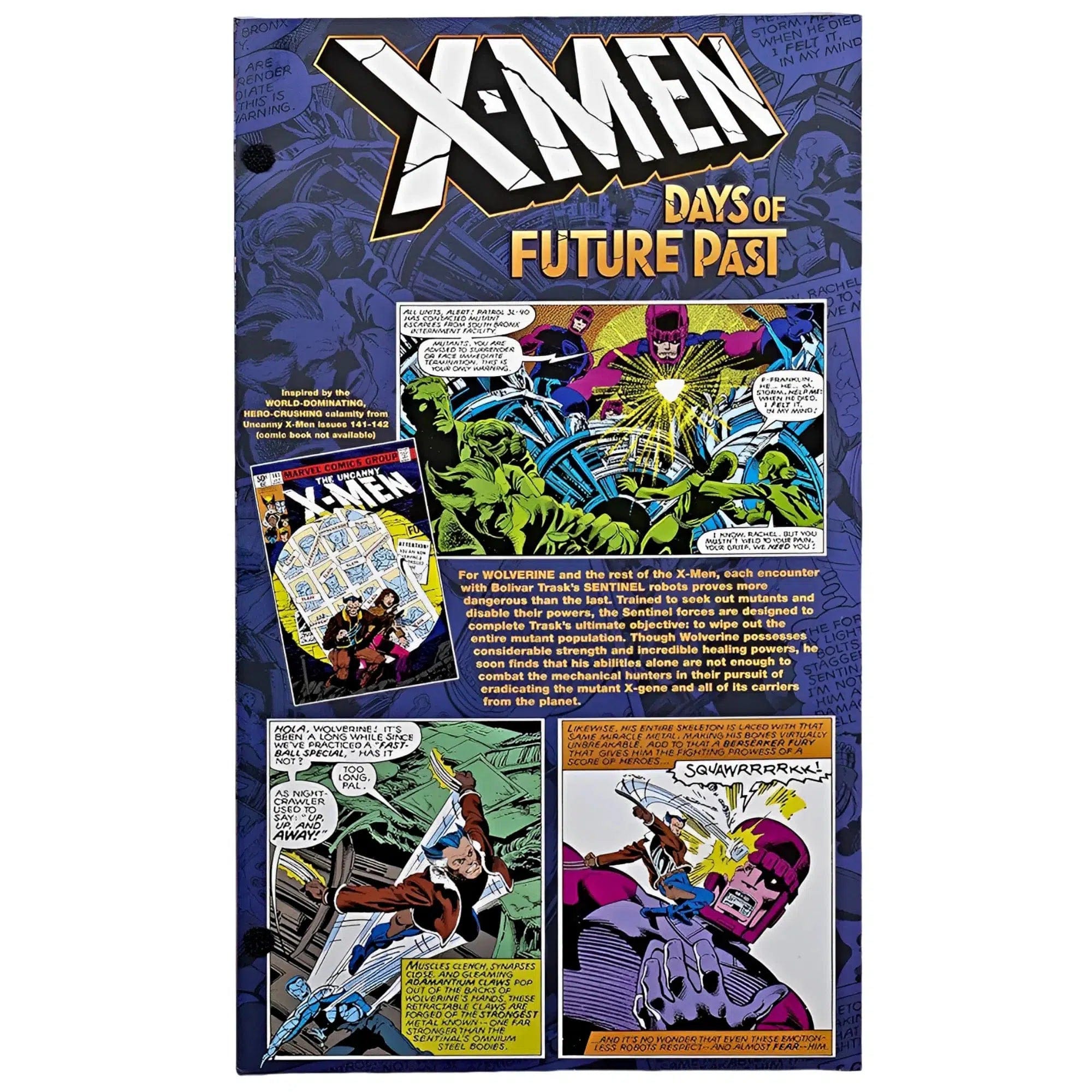 Hasbro Marvel's X - Men: Days of Future Past - Wolverine & Sentinel Action Figures - Hasbro - Marvel Legends Series