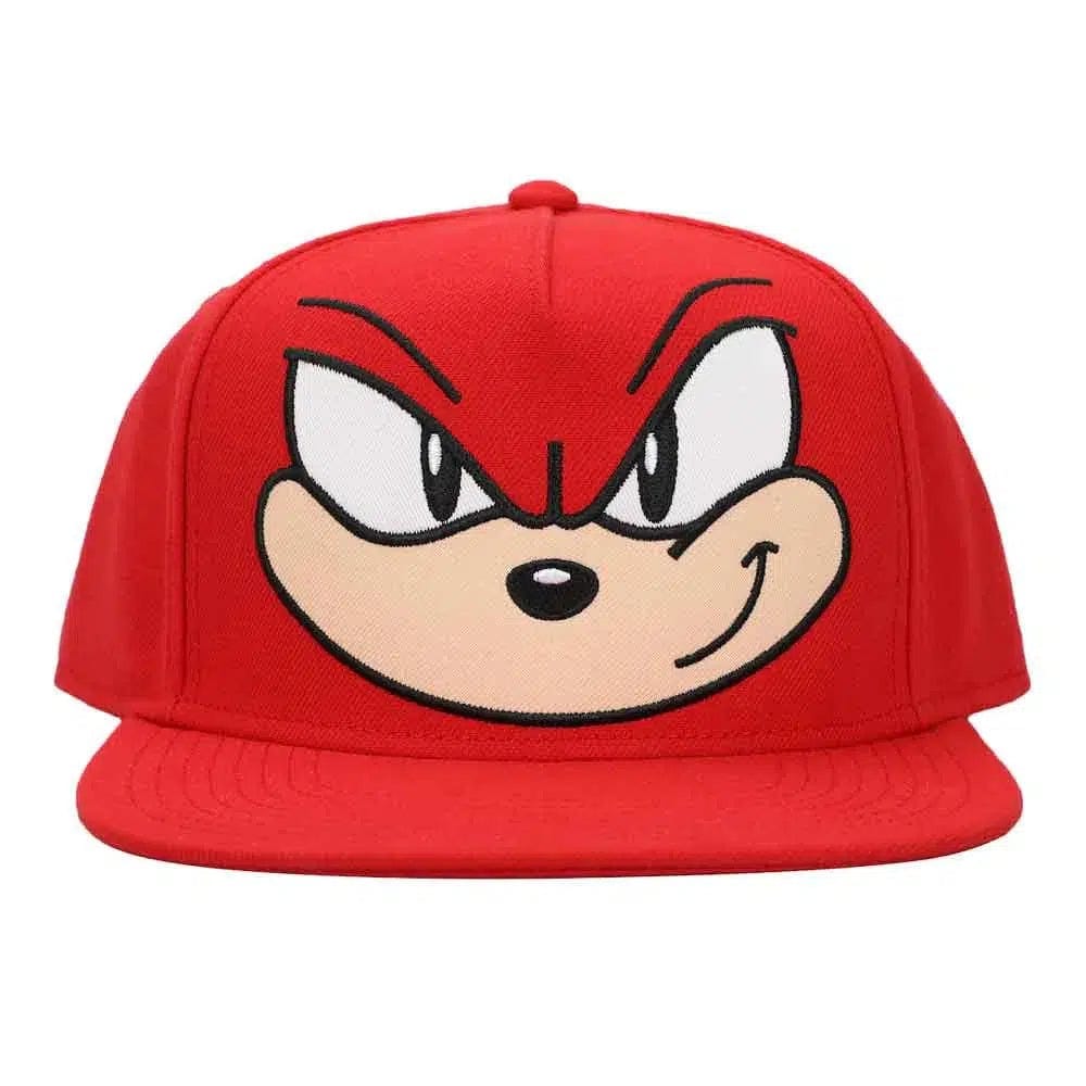 Bioworld Sonic the Hedgehog - Knuckles Big Face Snapback Hat (Flat Bill) - Bioworld