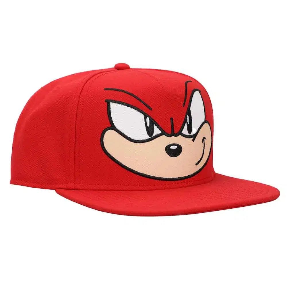 Bioworld Sonic the Hedgehog - Knuckles Big Face Snapback Hat (Flat Bill) - Bioworld