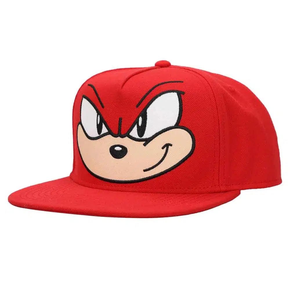 Bioworld Sonic the Hedgehog - Knuckles Big Face Snapback Hat (Flat Bill) - Bioworld