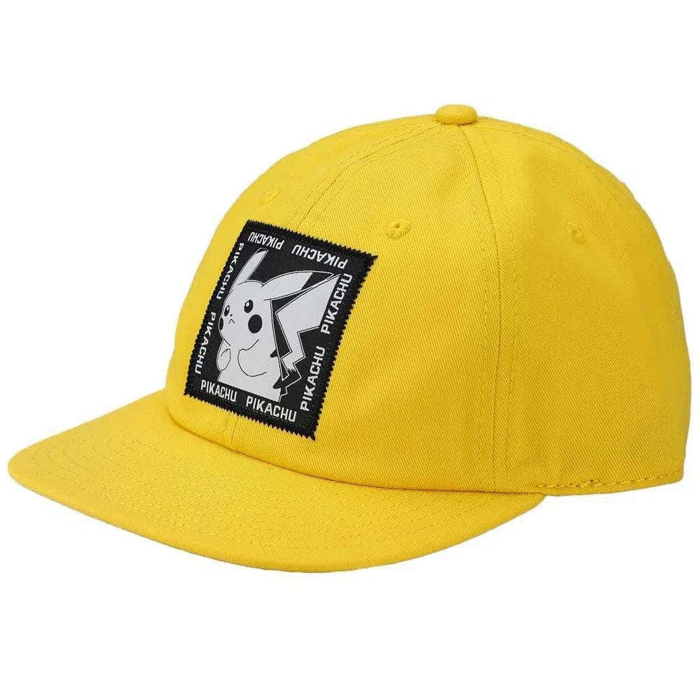 Bioworld Pokémon - Pikachu #025 Patch Hat (Yellow, Woven, Flat Bill) - Bioworld