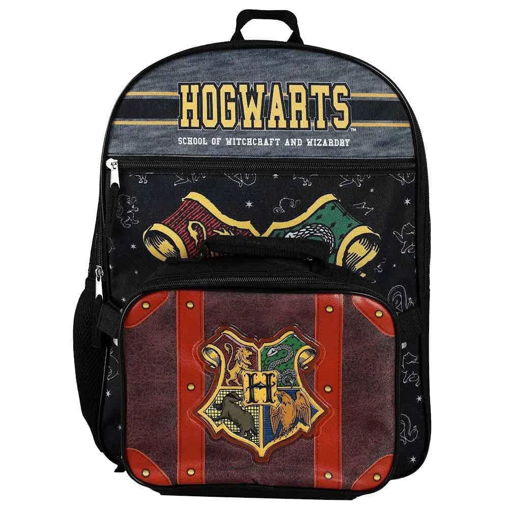 Bioworld Harry Potter - Hogwarts Backpack with Lunchbox - Bioworld