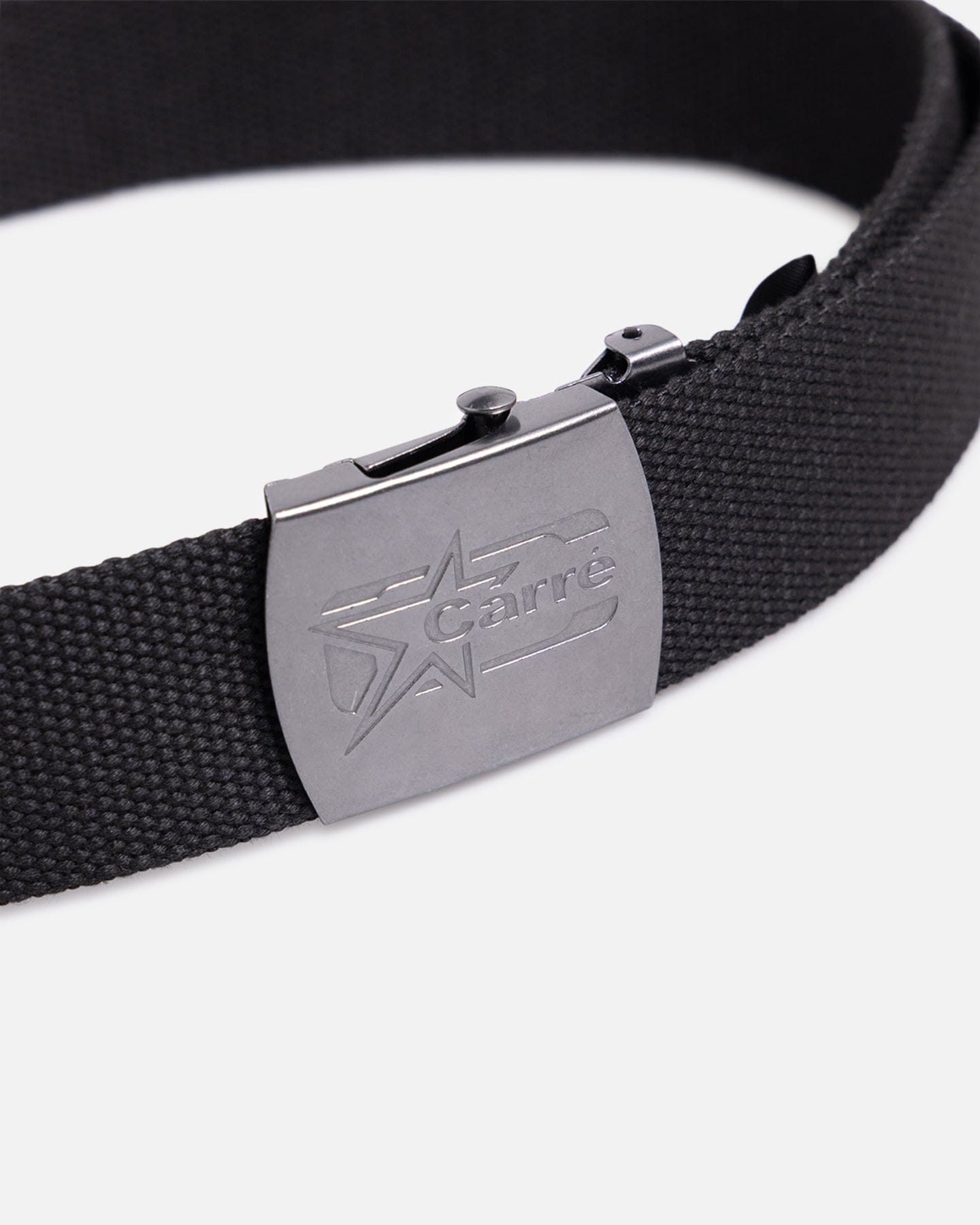 Carre C - Star Woven Belt Black
