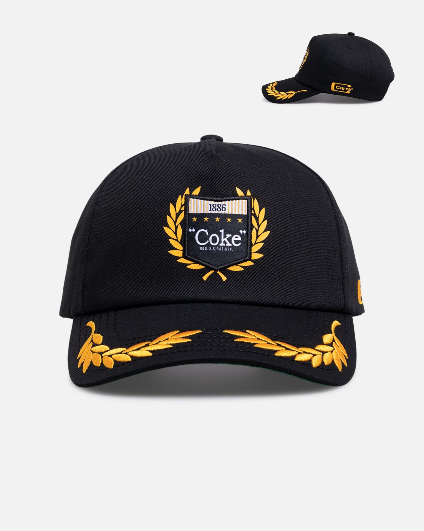 Carre x Coca Cola Classic CrestSnapback Black