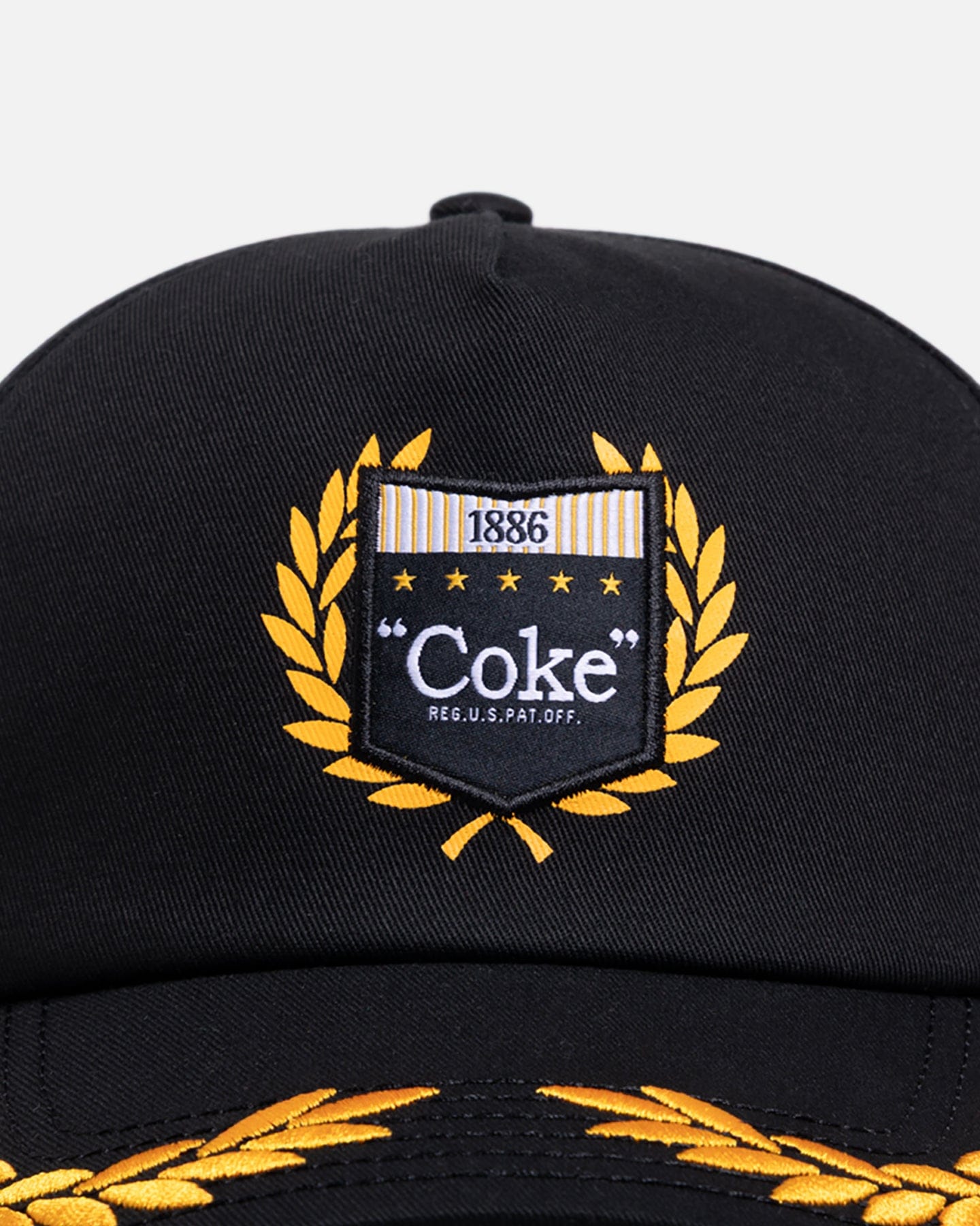 Carre x Coca Cola Classic CrestSnapback Black