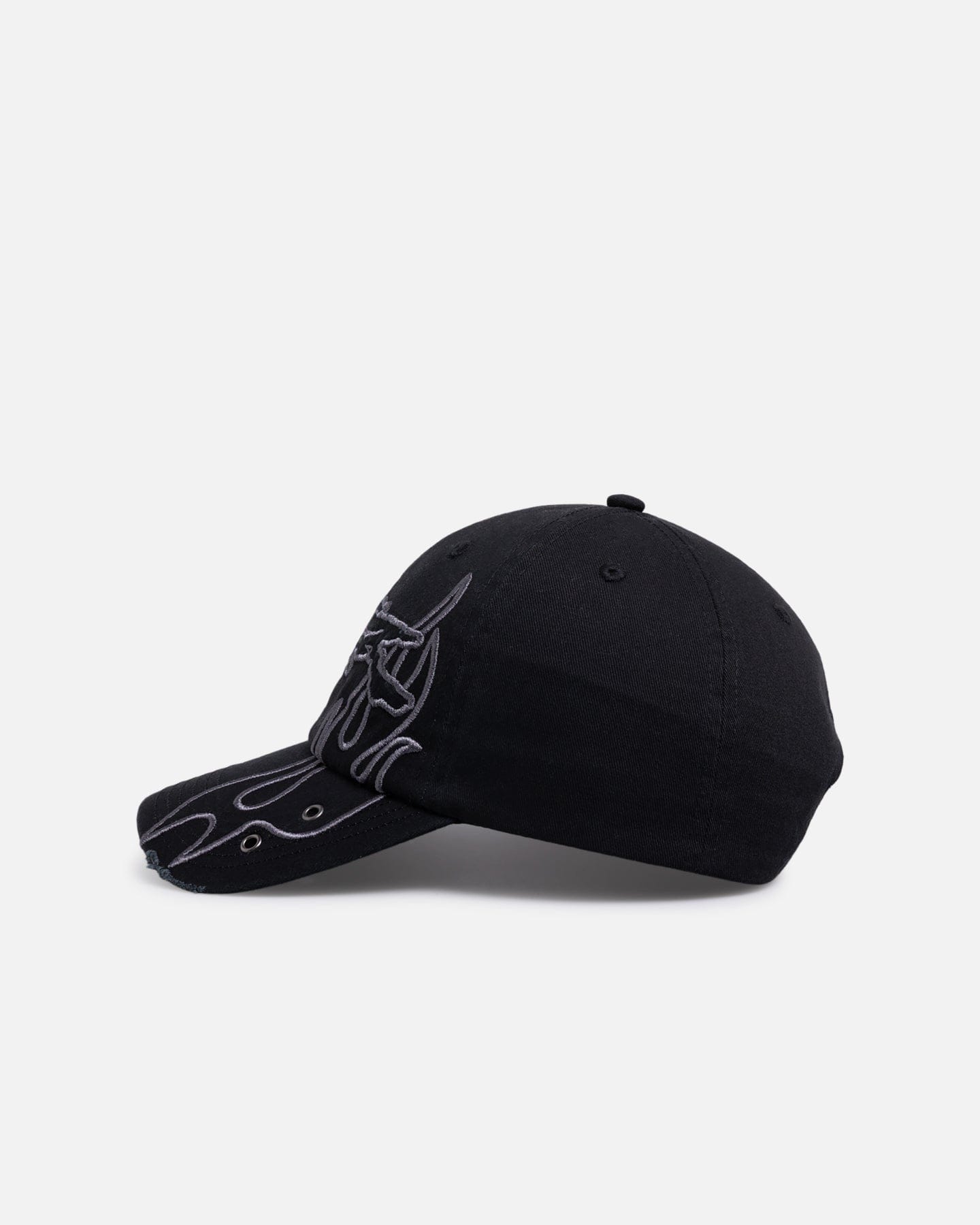 Loiter Destruction Snapback Black