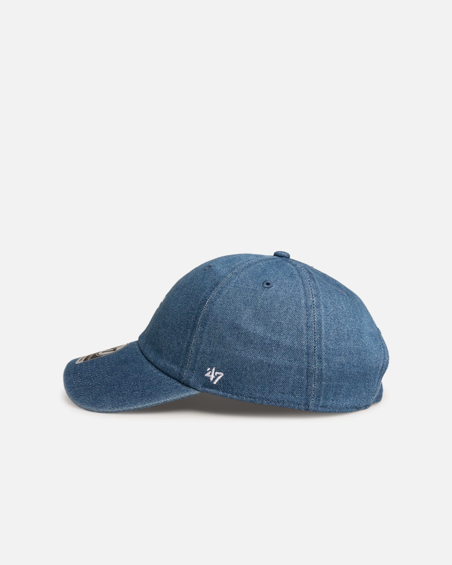 47 Brand Los Angeles Dodgers Baserunner 47 Clean Up Strapback Denim
