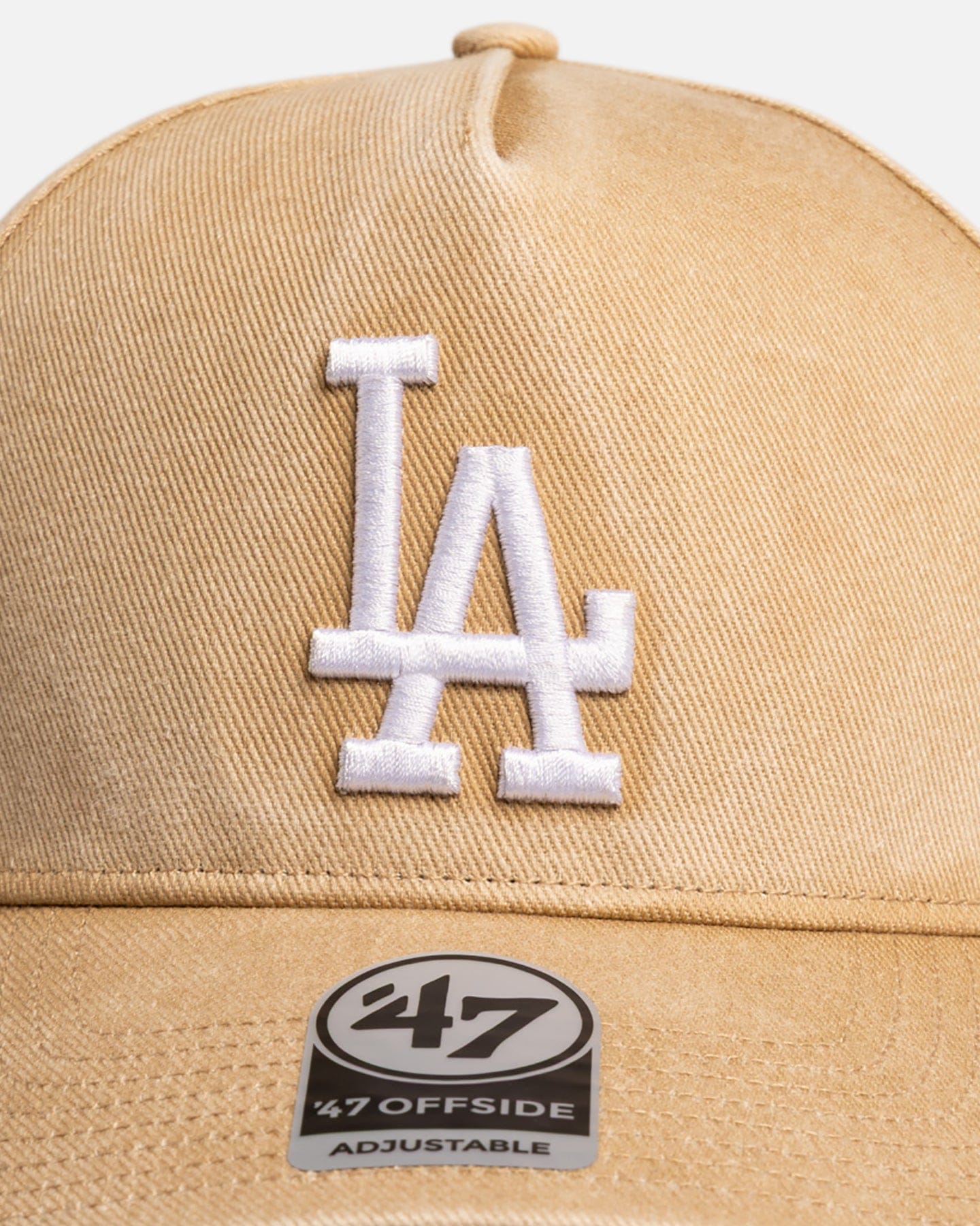47 Brand Los Angeles Dodgers Raised Chain 47 Offside Snapback Khaki