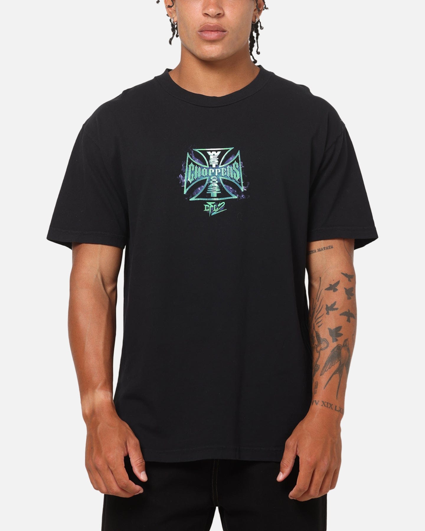 WEST COAST Choppers Ghoul T - Shirt Black Vintage