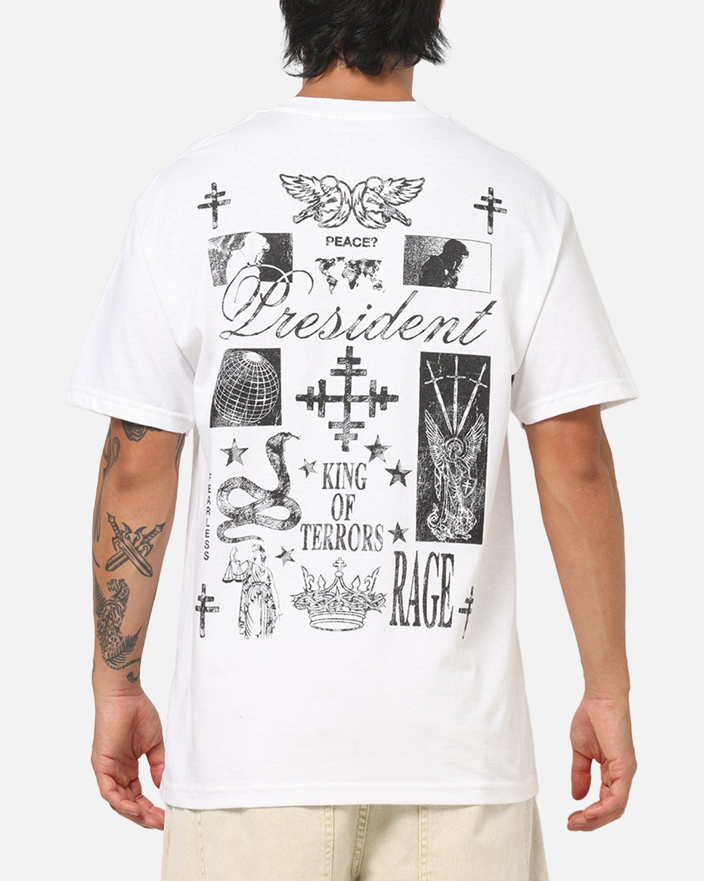 President King Of Terrors T - Shirt White