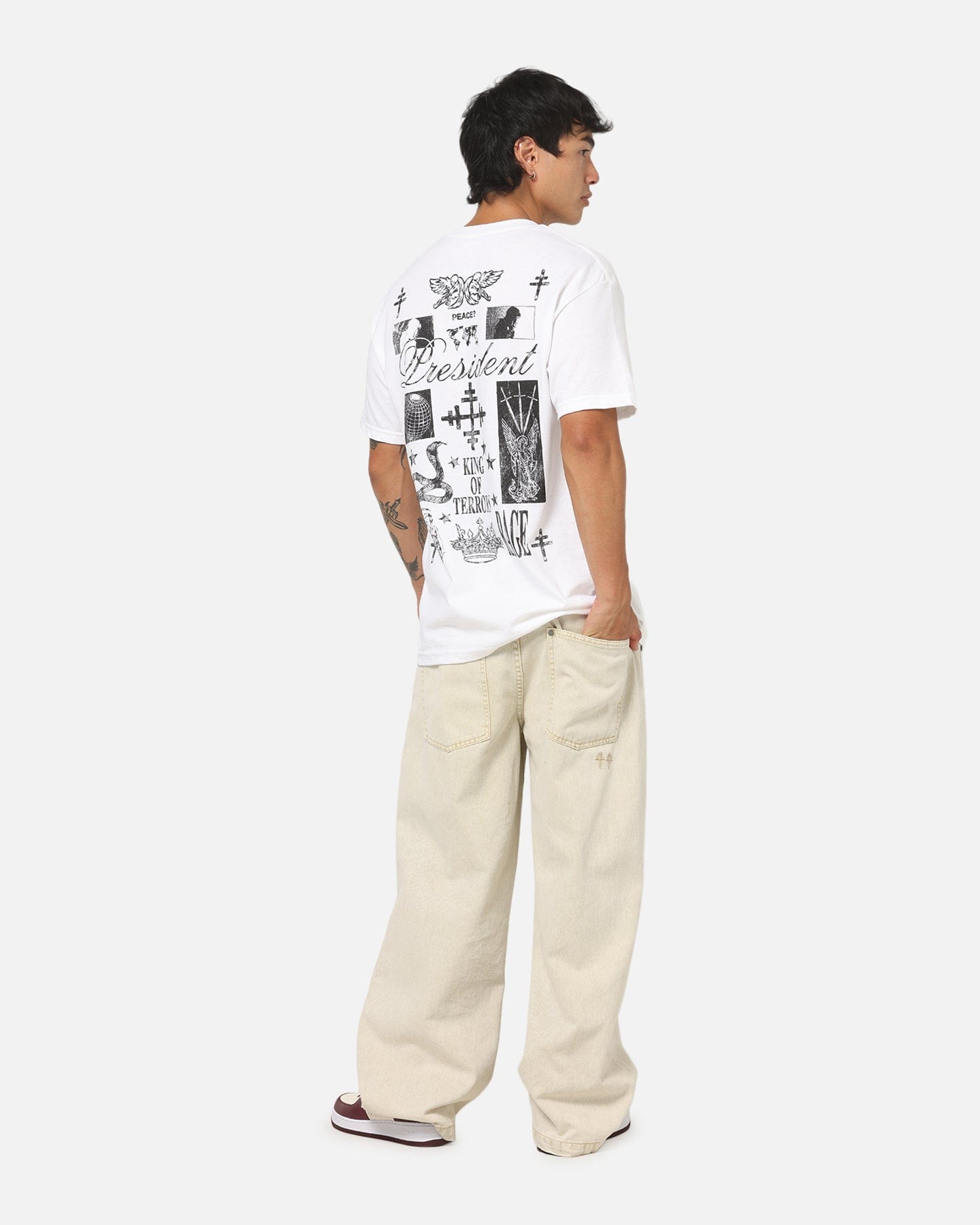 President King Of Terrors T - Shirt White
