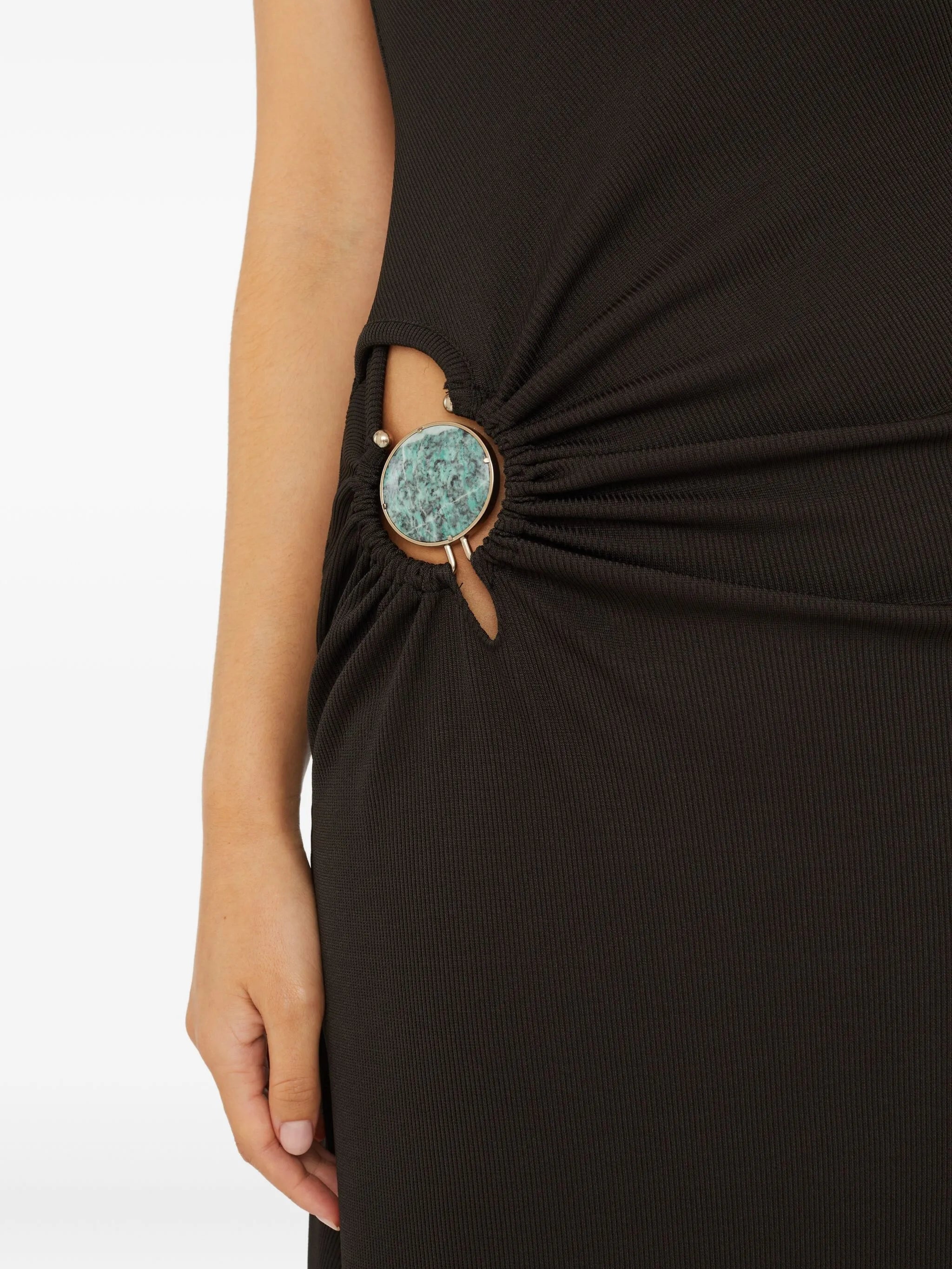 Christopher Esber mineral - stone maxi dress