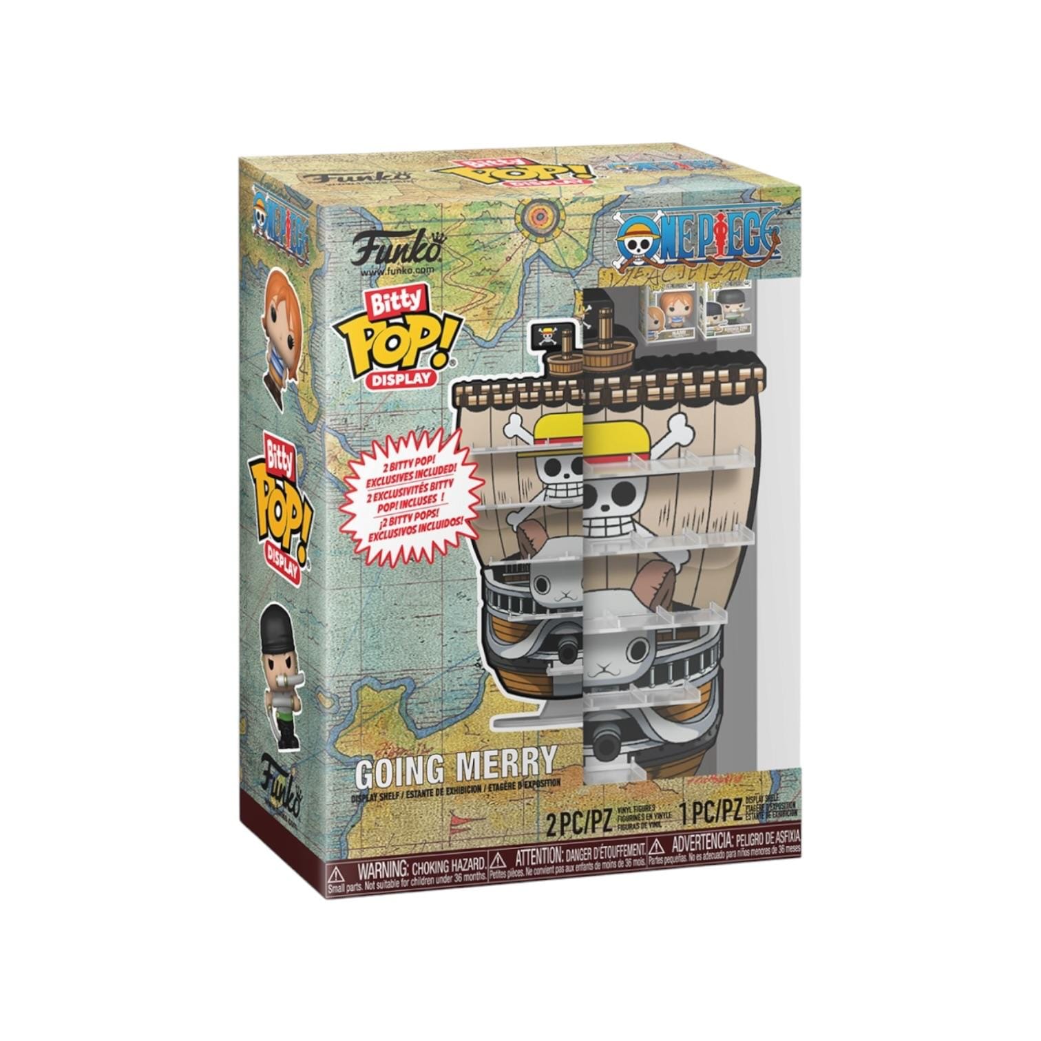 One Piece Going Merry Funko Bitty Display - One Piece - PREORDER