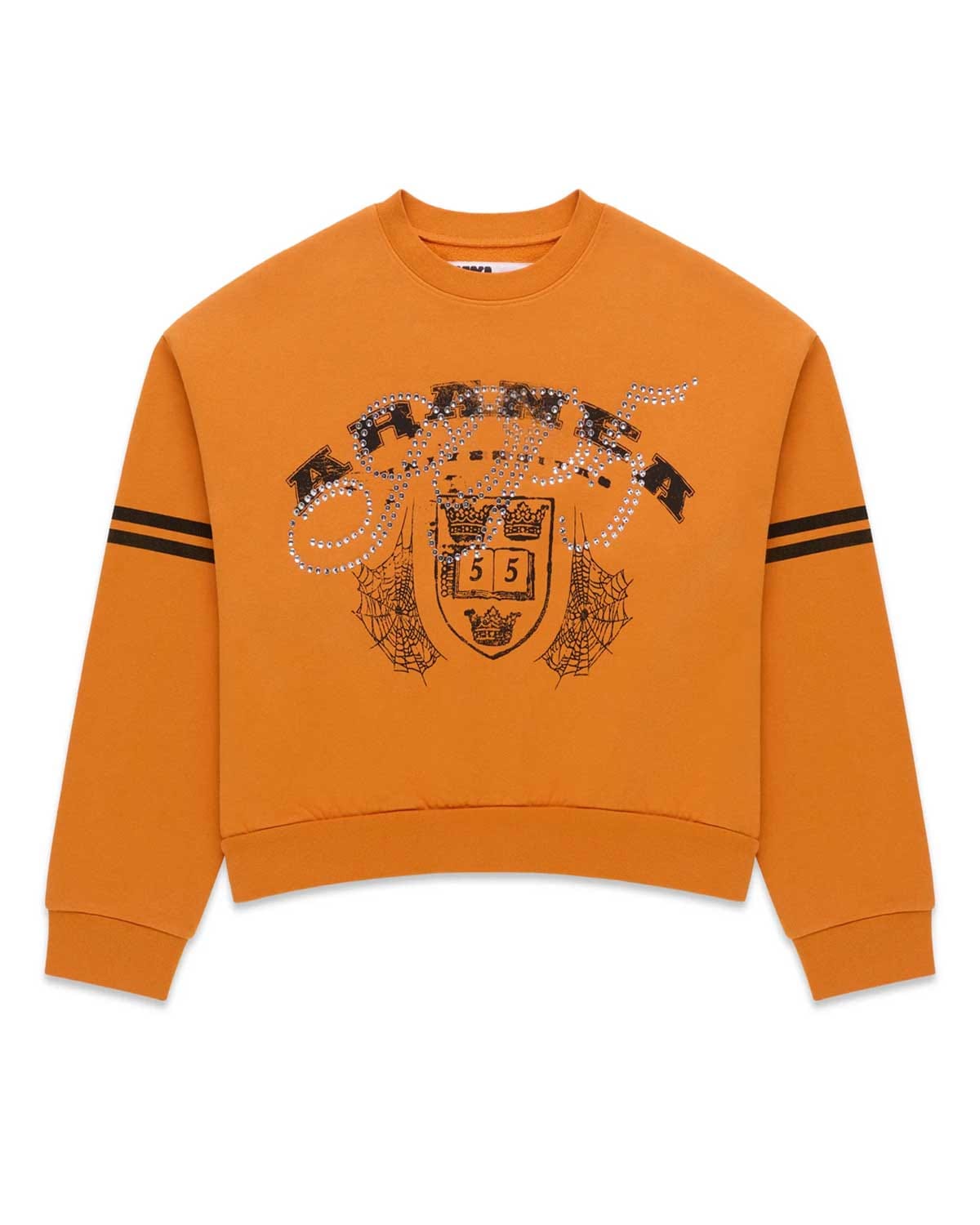 Sp5der Worldwide Sp5der Aranea Crewneck Burnt Orange