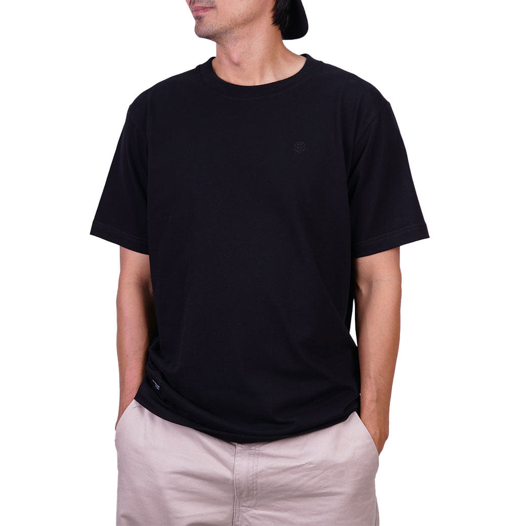 Preduce Small E Embroidered T - Shirt Black/Black