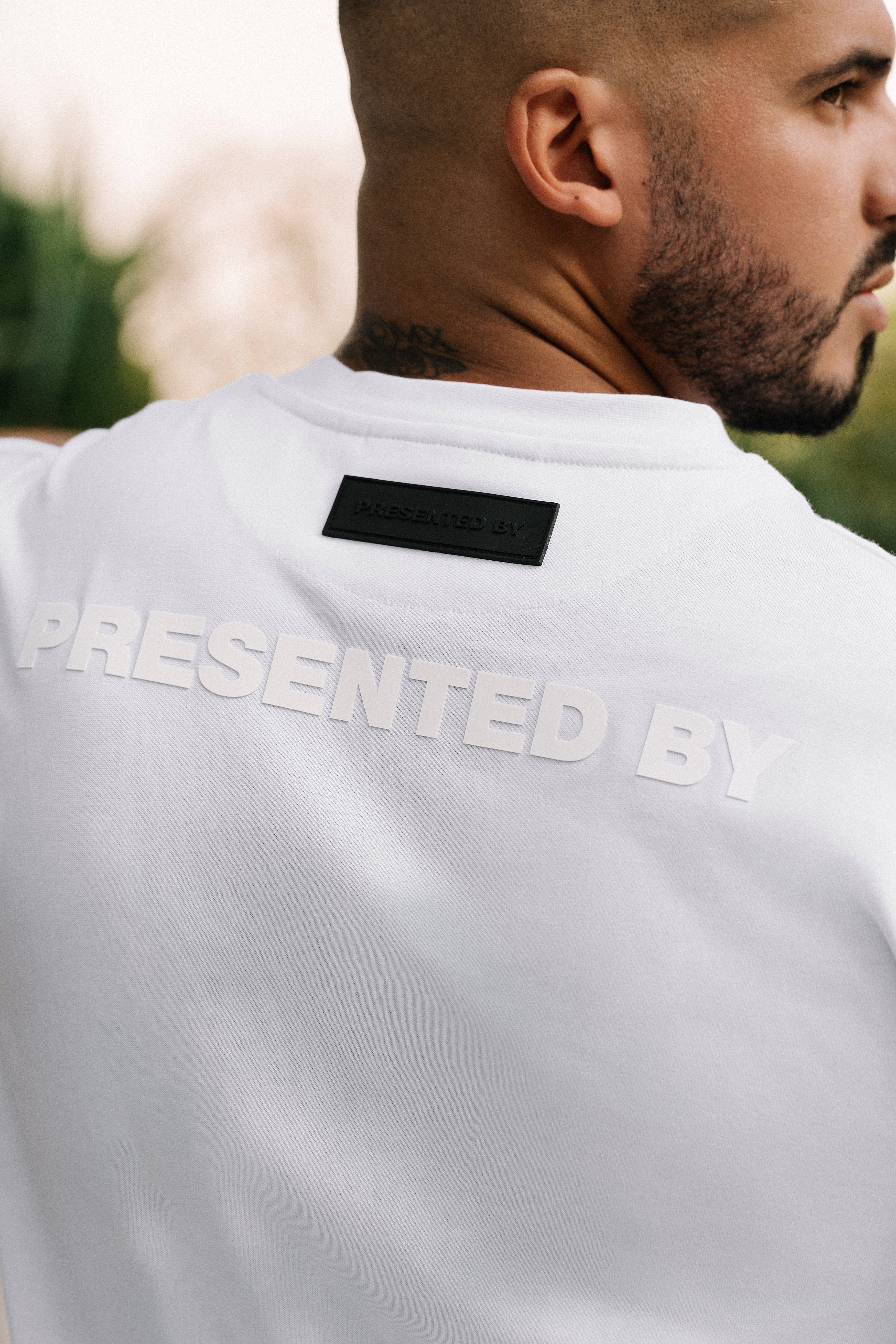 WHITE* Branded T - Shirt - White