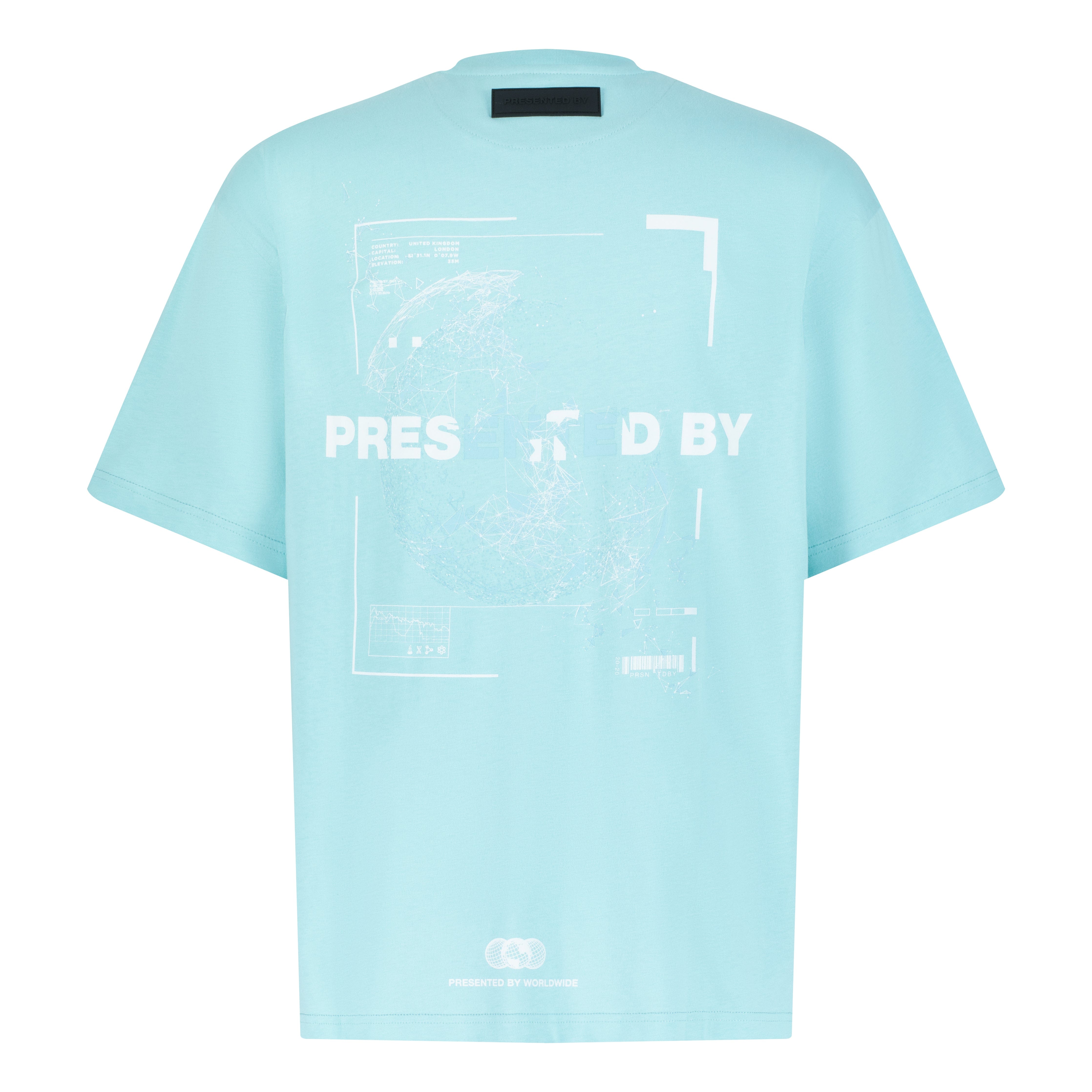 Blue Worldwide T - Shirt - Sky Blue