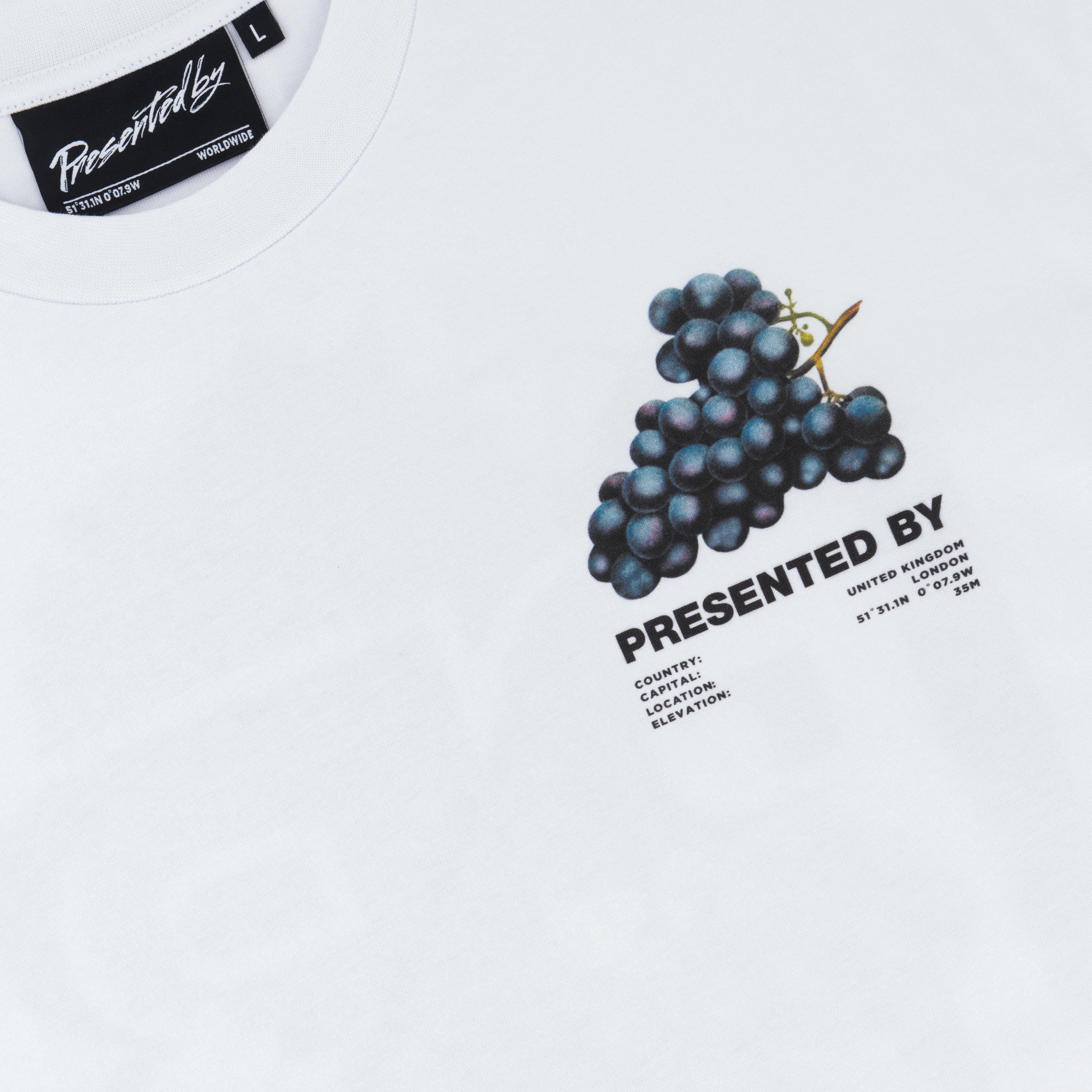 WHITE* Grapevine T - Shirt - White