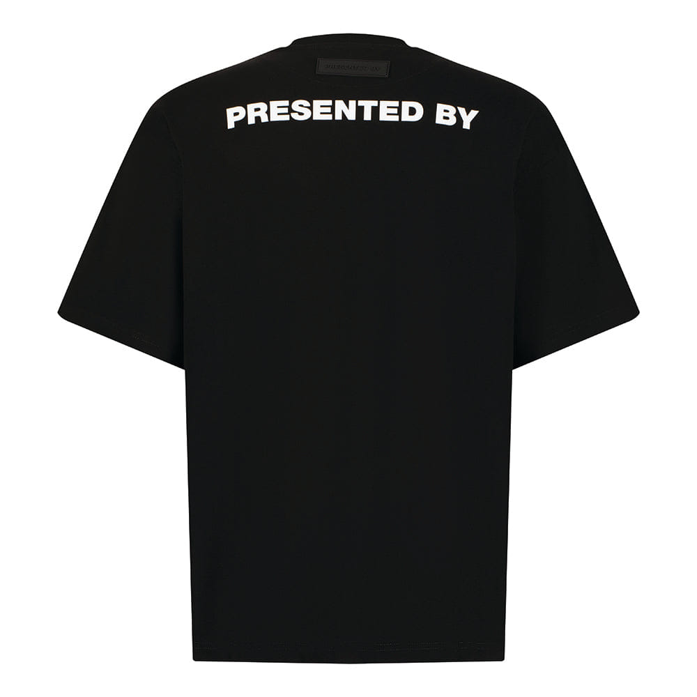 Presentedbyglobal Branded T - Shirt - Black